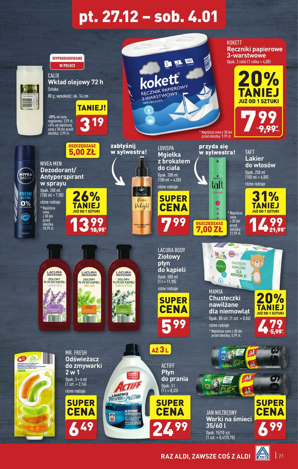 Gazetka Aldi 27.12.2024 - 04.01.2025