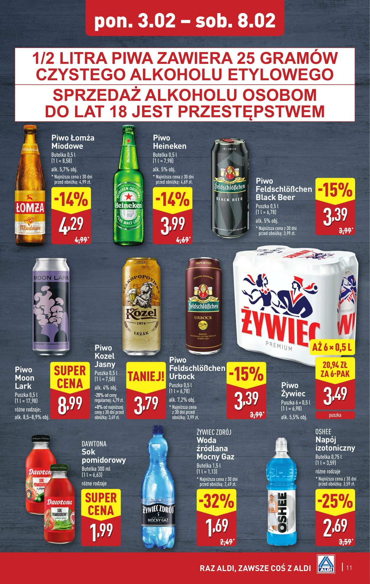 Gazetka Aldi 03.02.2025 - 08.02.2025