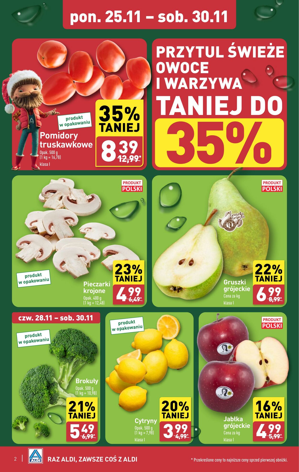 Gazetka Aldi 25.11.2024 - 30.11.2024