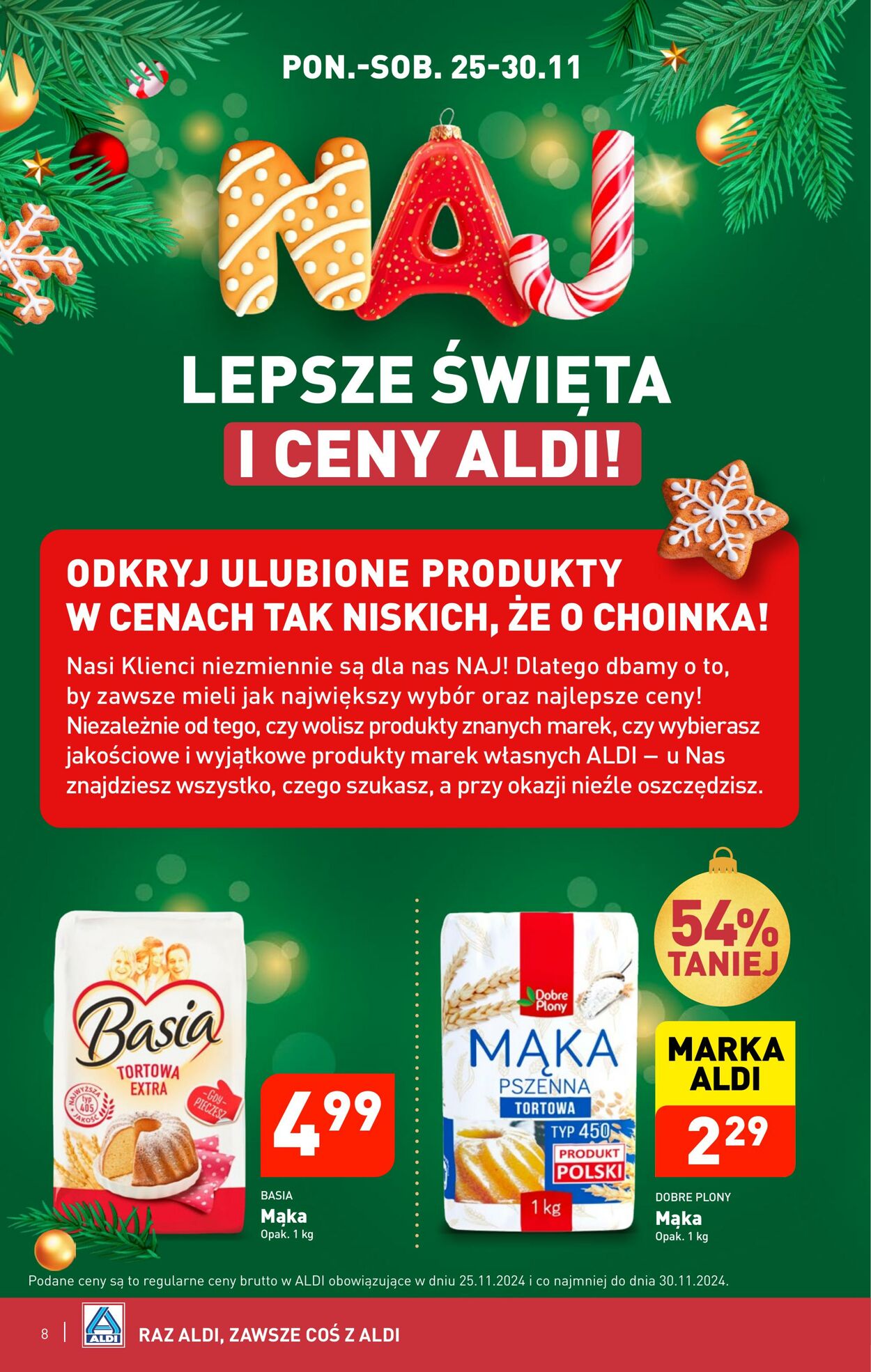 Gazetka Aldi 25.11.2024 - 30.11.2024