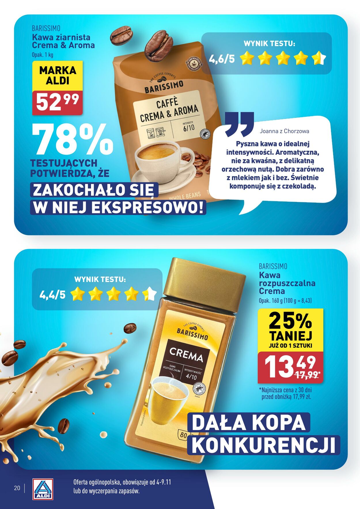 Gazetka Aldi 04.11.2024 - 09.11.2024