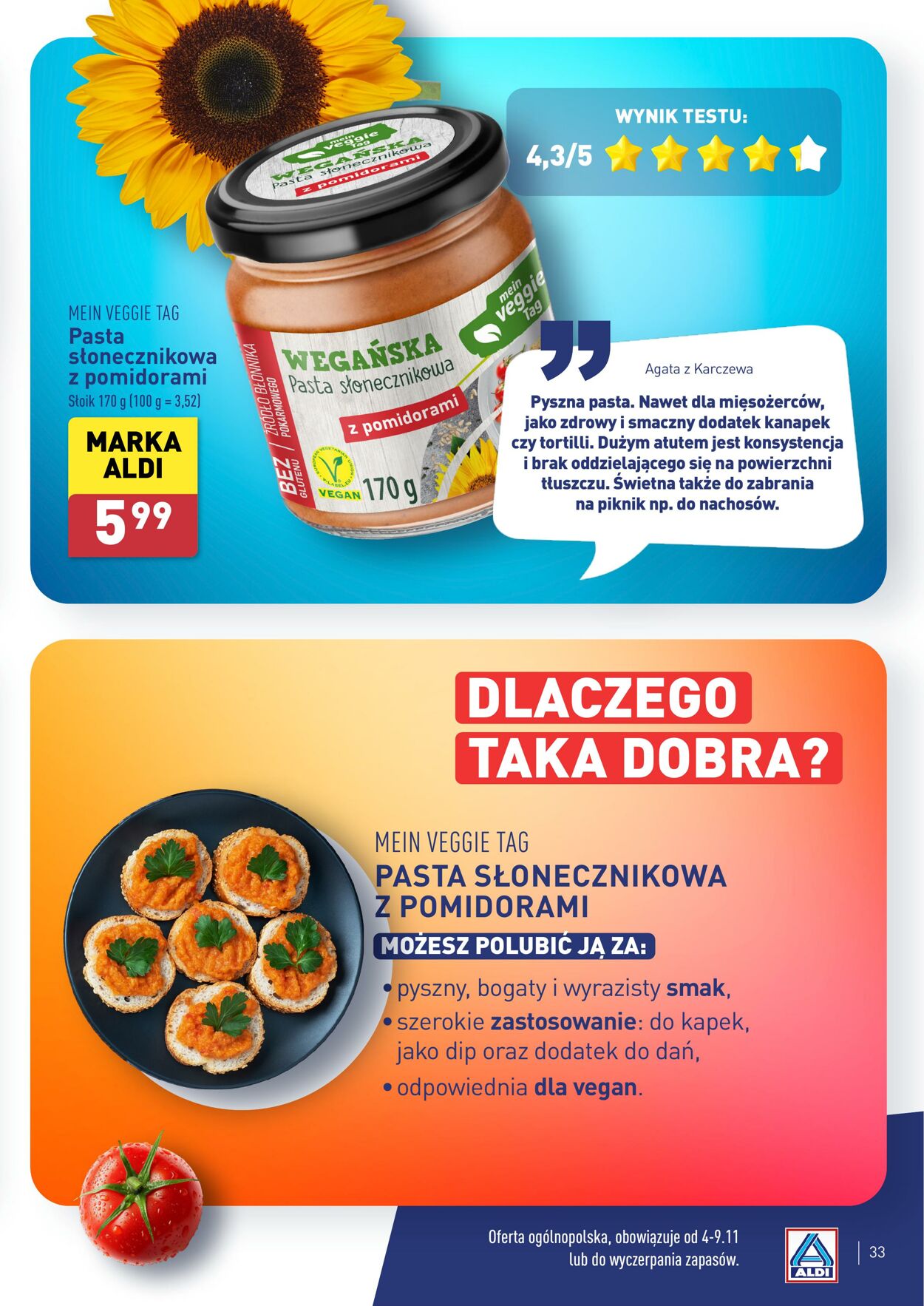 Gazetka Aldi 04.11.2024 - 09.11.2024