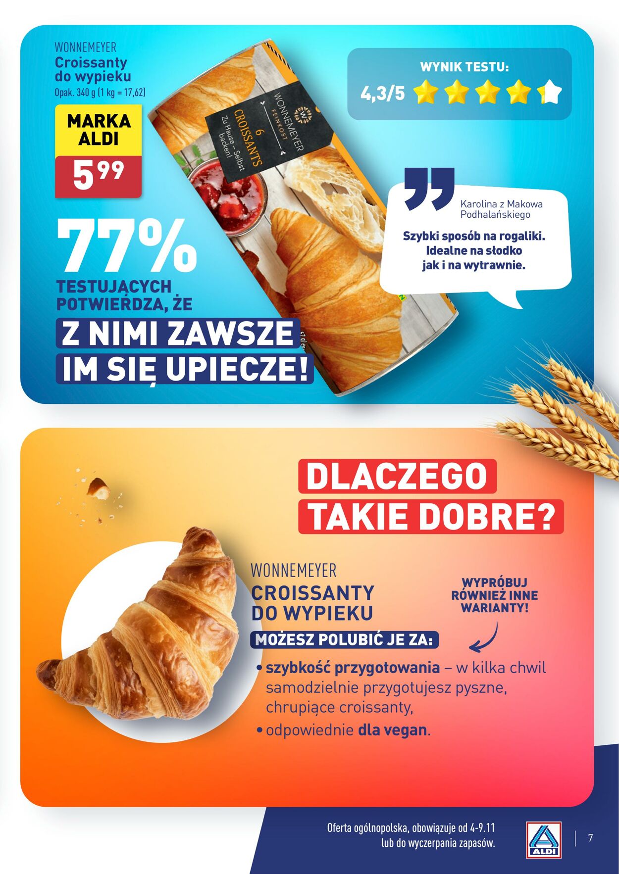 Gazetka Aldi 04.11.2024 - 09.11.2024