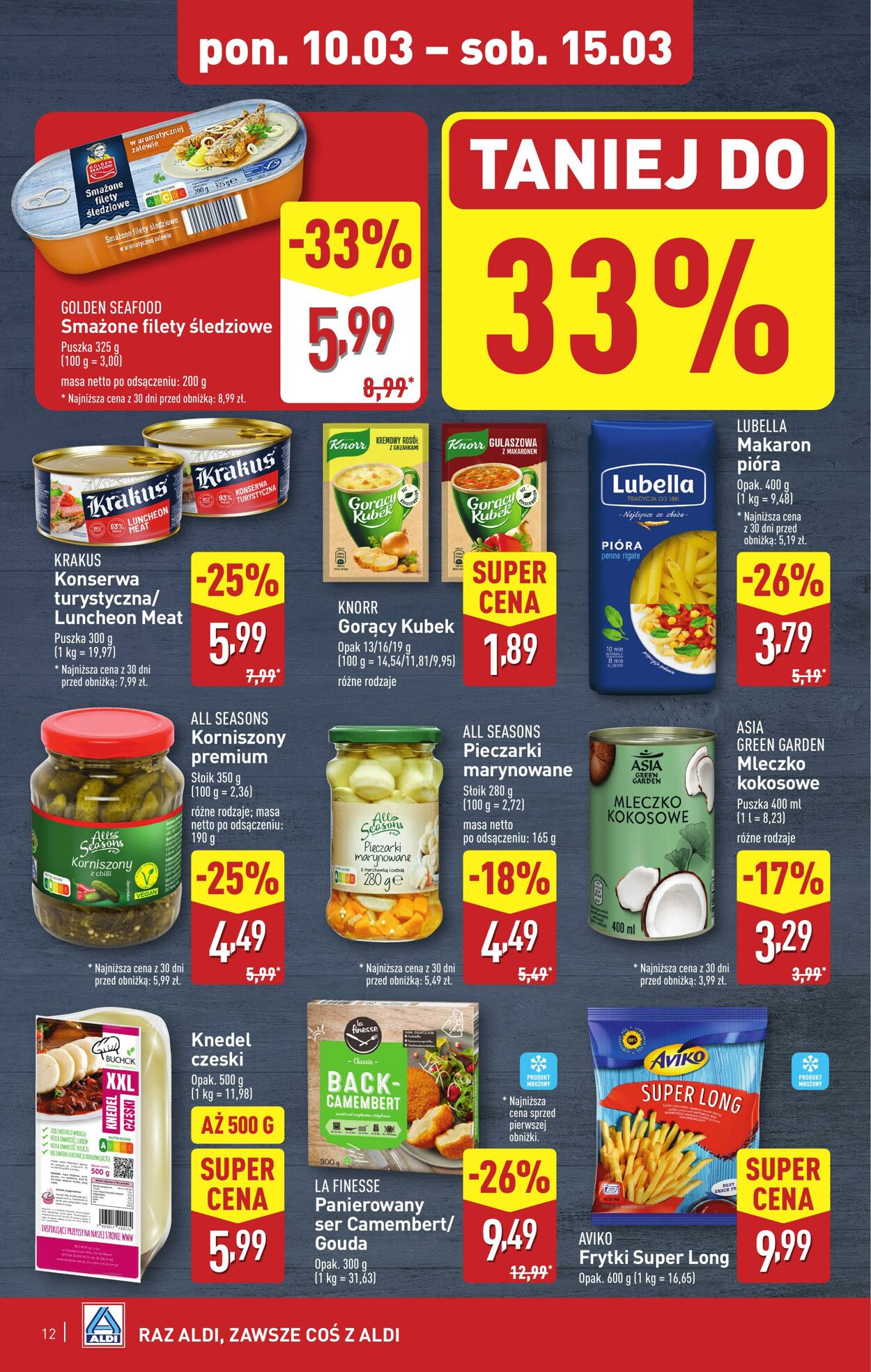 Gazetka Aldi 10.03.2025 - 15.03.2025