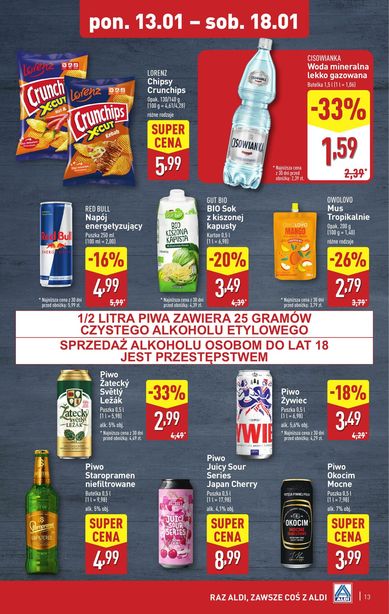 Gazetka Aldi 13.01.2025 - 18.01.2025