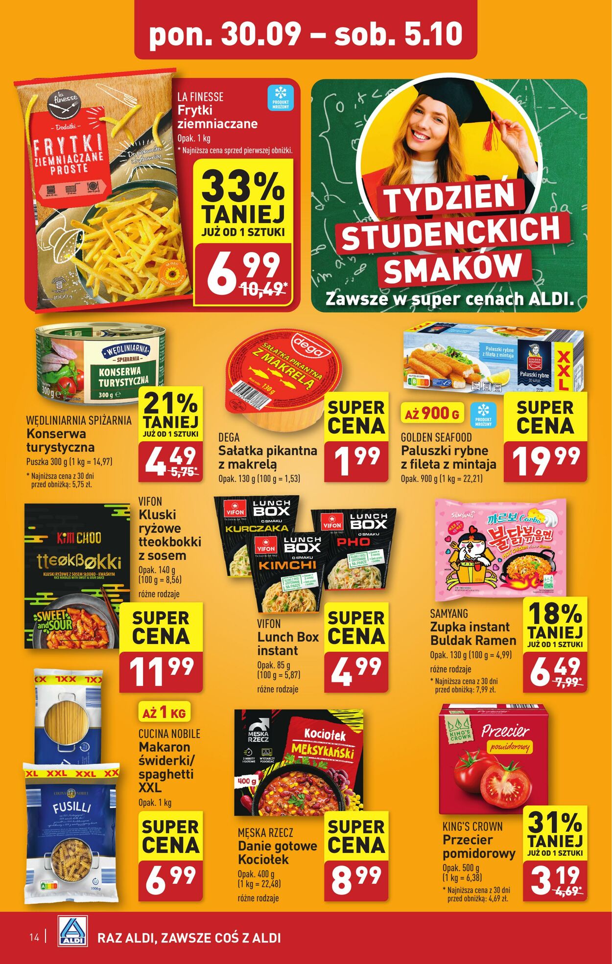 Gazetka Aldi 30.09.2024 - 05.10.2024