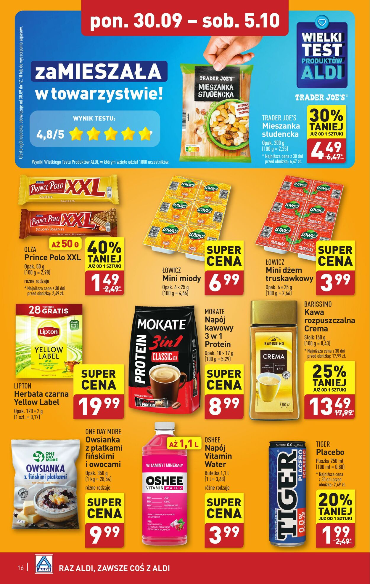 Gazetka Aldi 30.09.2024 - 05.10.2024