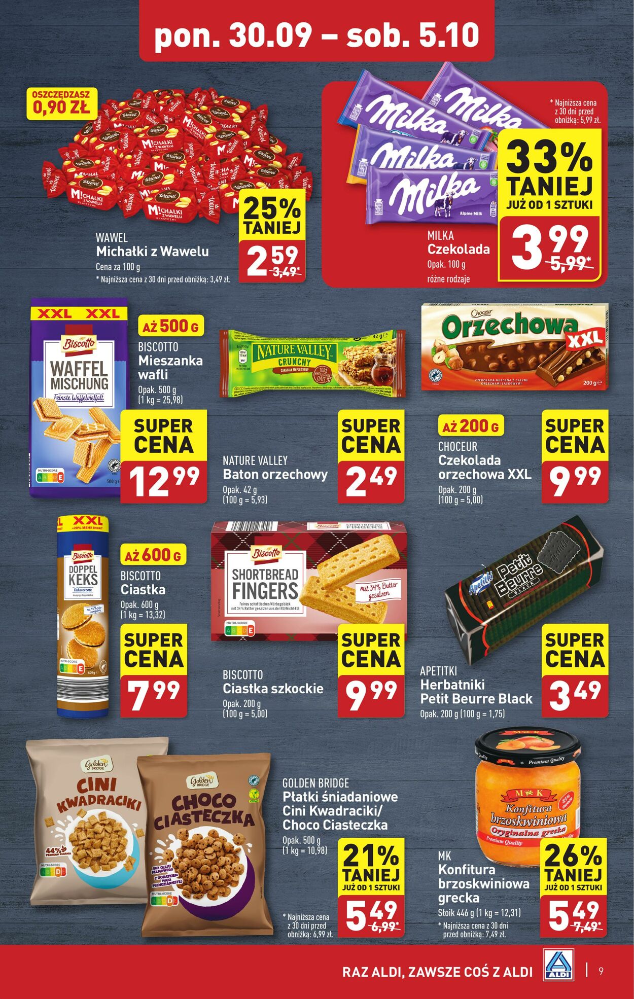 Gazetka Aldi 30.09.2024 - 05.10.2024