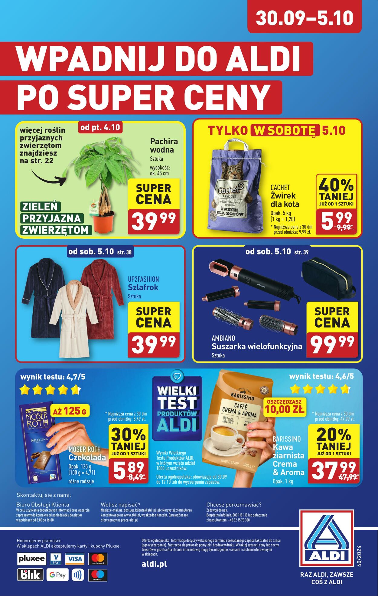 Gazetka Aldi 30.09.2024 - 05.10.2024