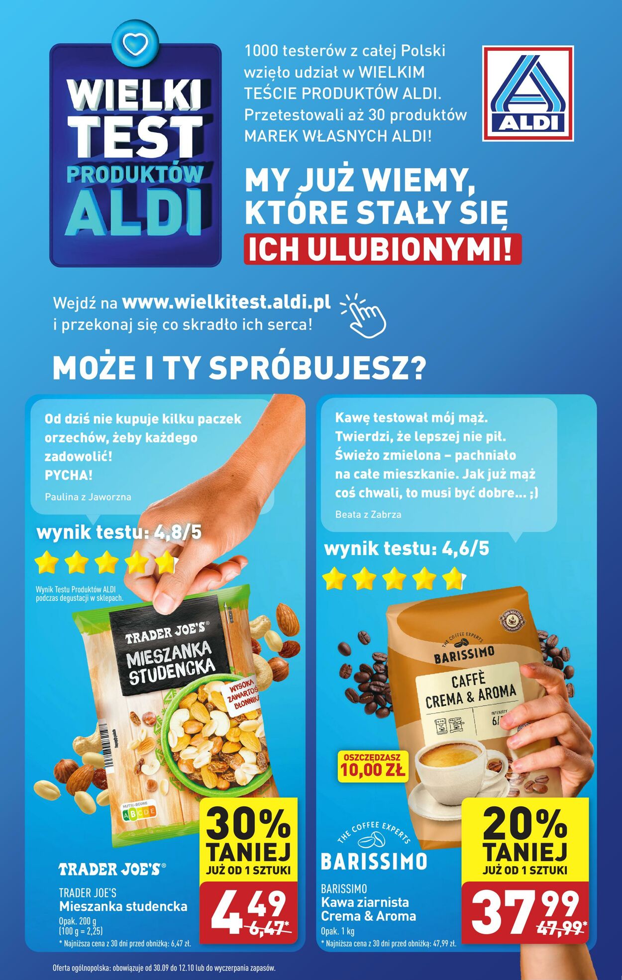 Gazetka Aldi 30.09.2024 - 05.10.2024