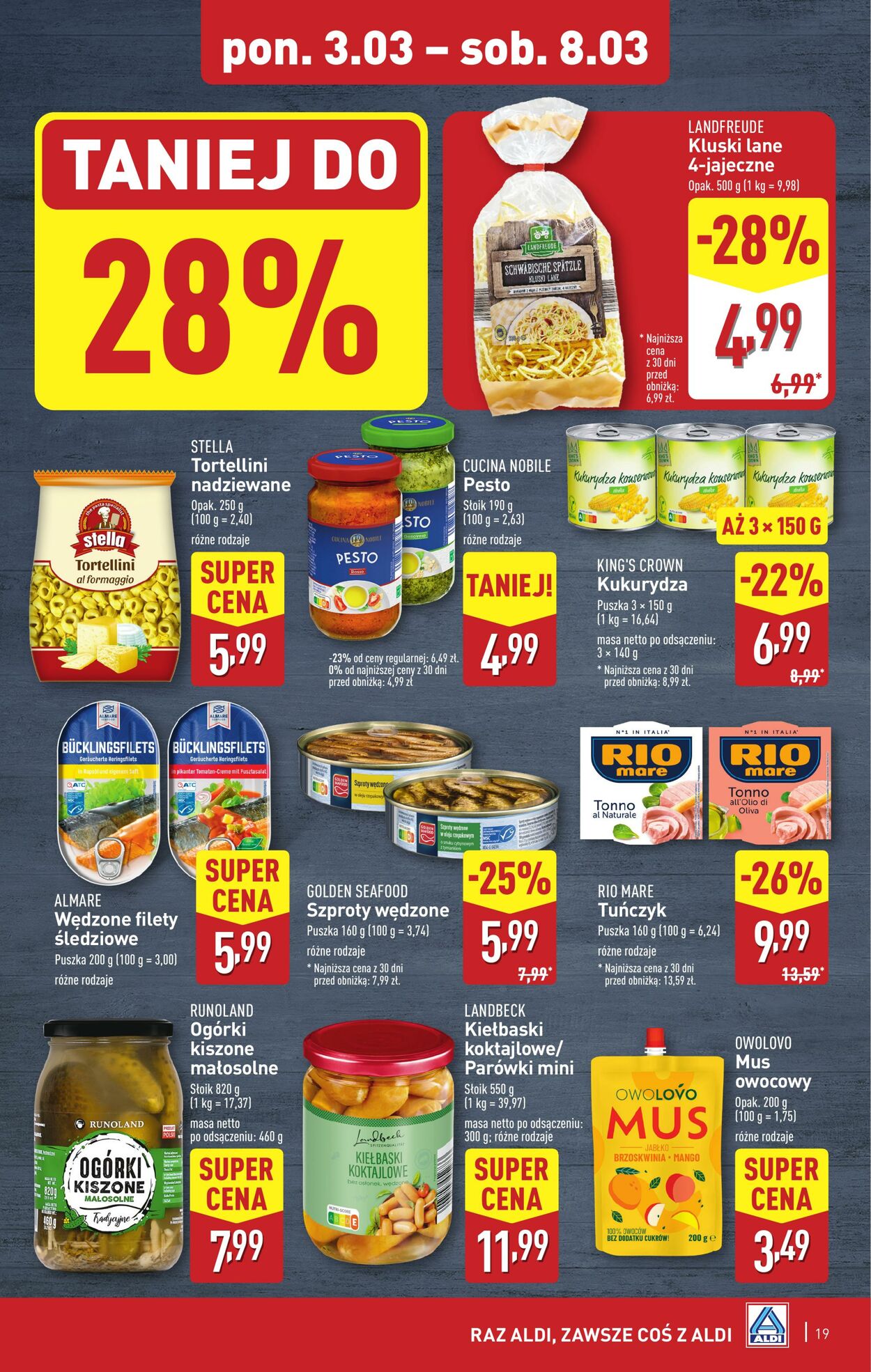 Gazetka Aldi 03.03.2025 - 08.03.2025