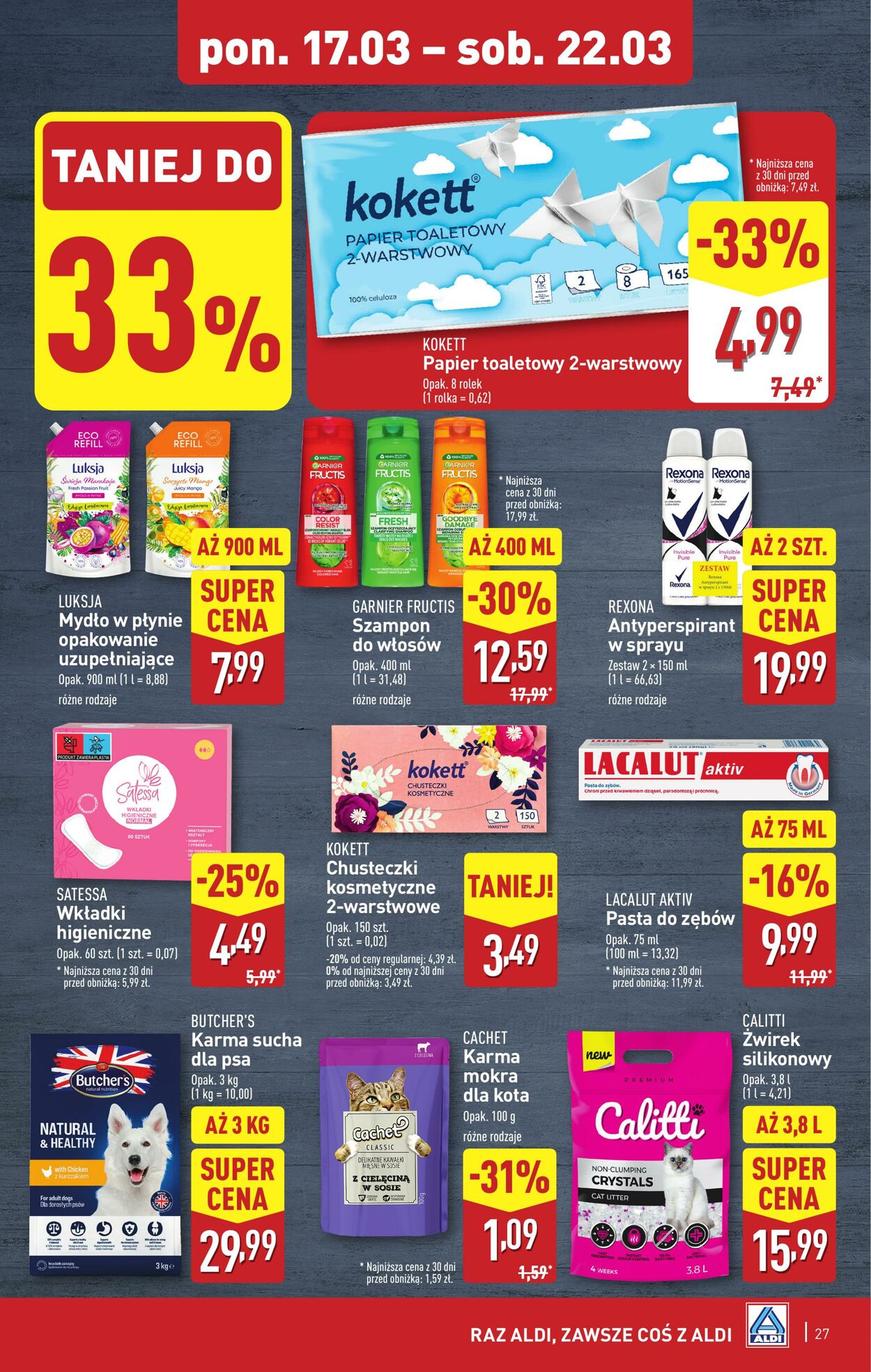 Gazetka Aldi 17.03.2025 - 22.03.2025