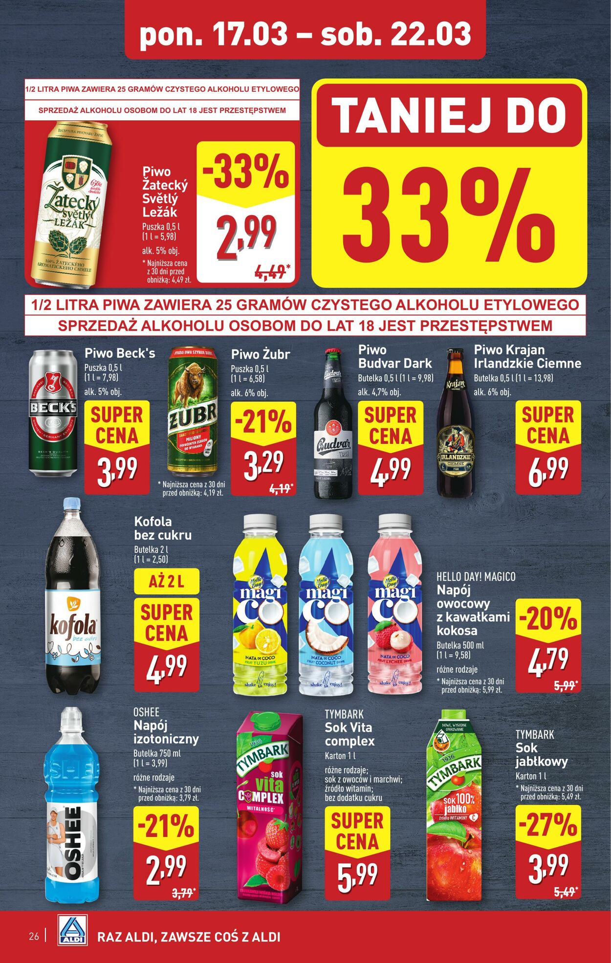 Gazetka Aldi 17.03.2025 - 22.03.2025