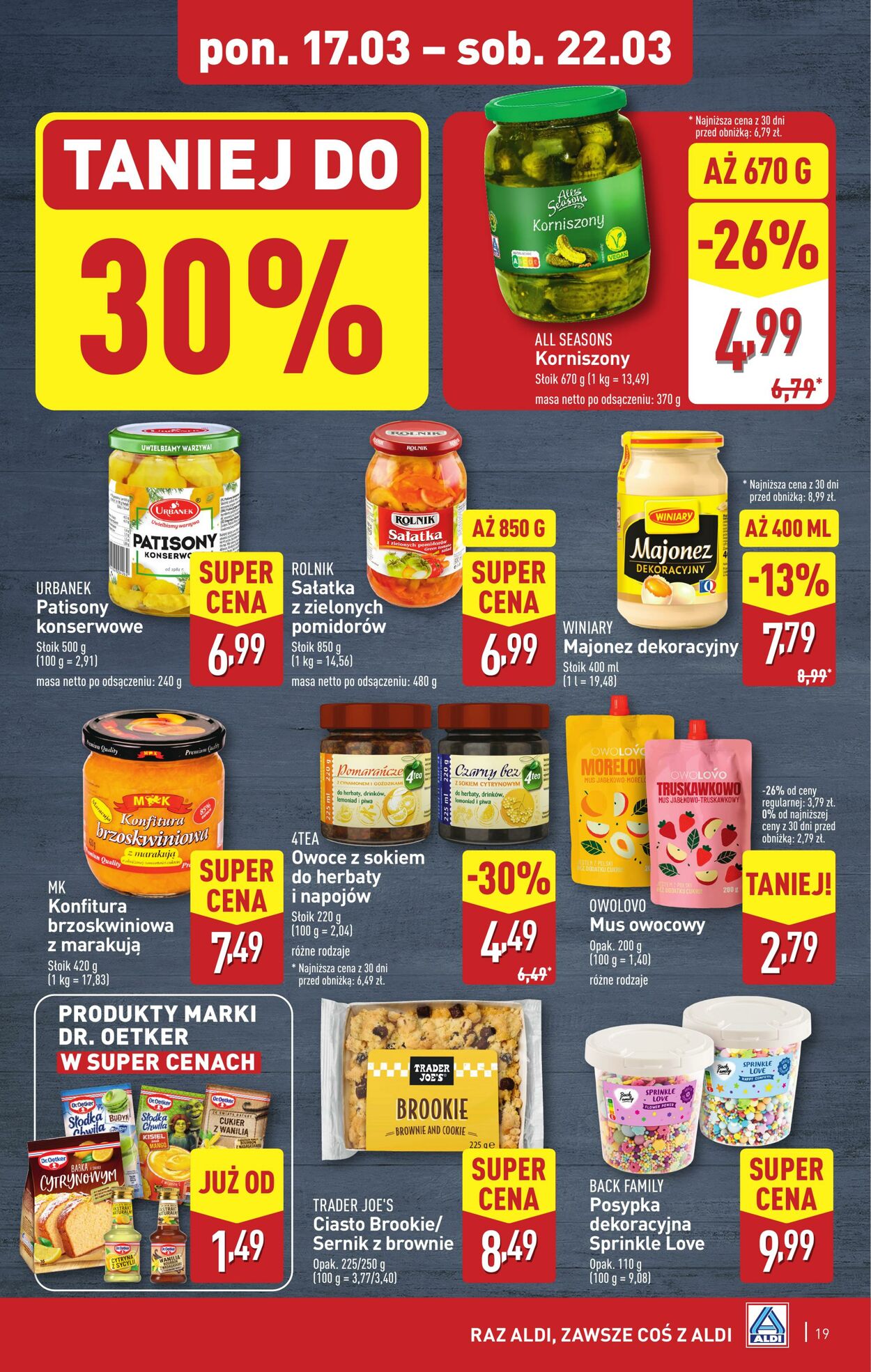 Gazetka Aldi 17.03.2025 - 22.03.2025