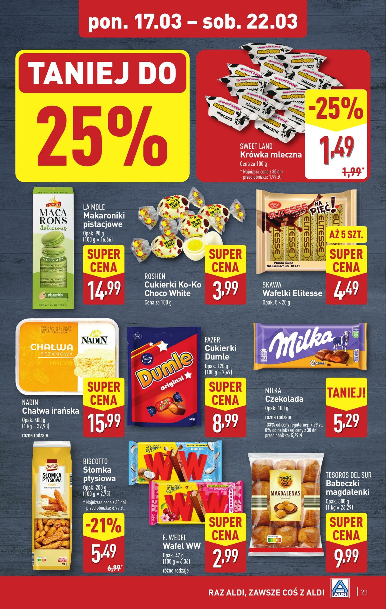 Gazetka Aldi 17.03.2025 - 22.03.2025