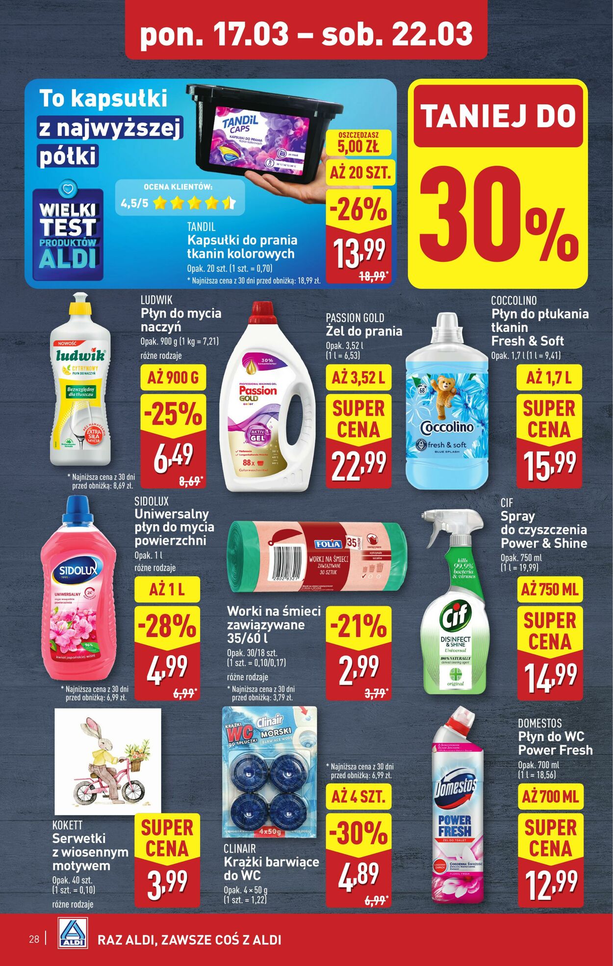 Gazetka Aldi 17.03.2025 - 22.03.2025