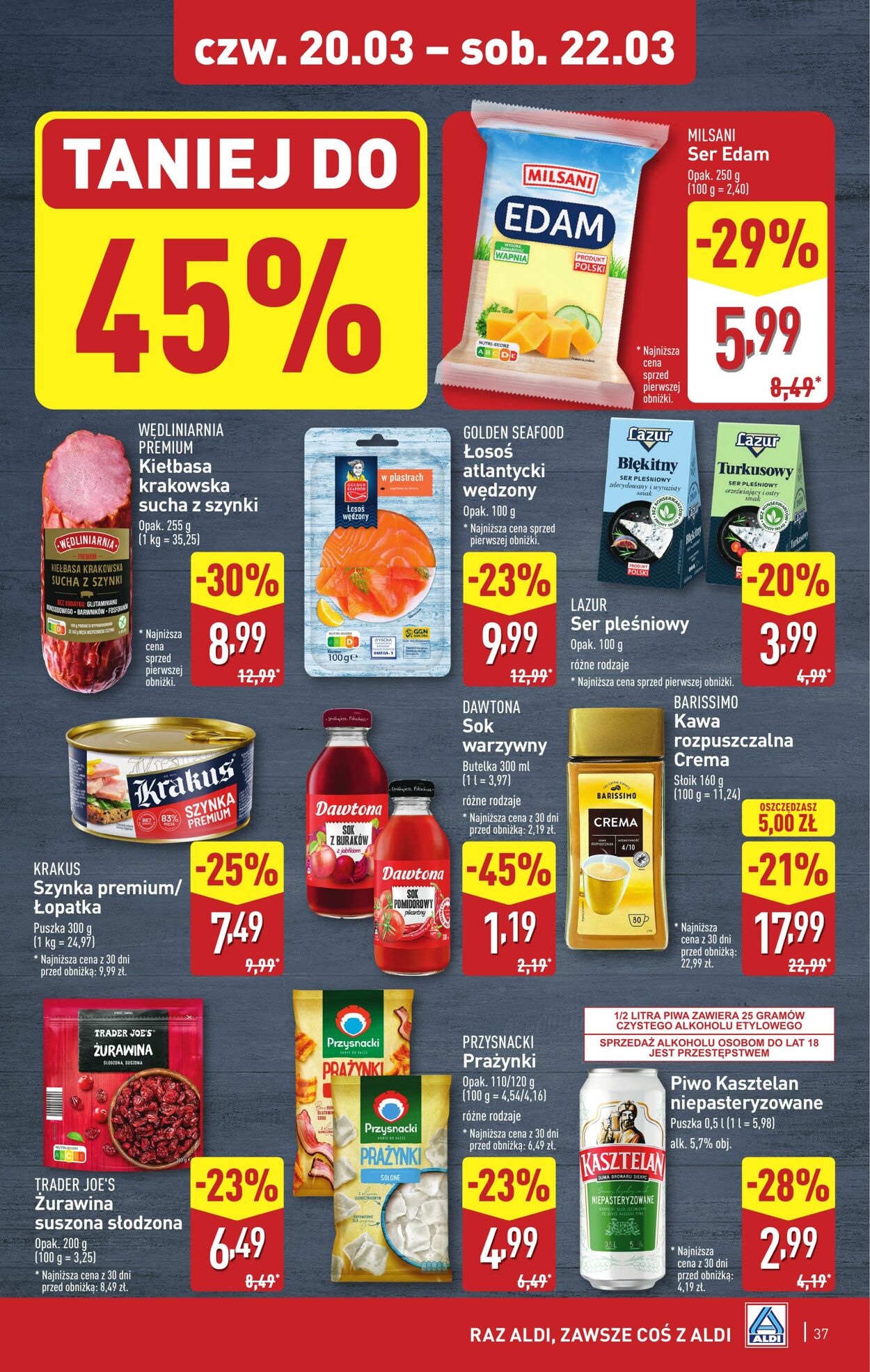 Gazetka Aldi 17.03.2025 - 22.03.2025