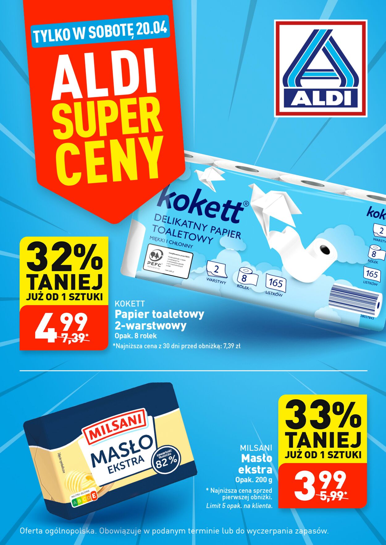 Gazetka Aldi 20.04.2024 - 20.04.2024