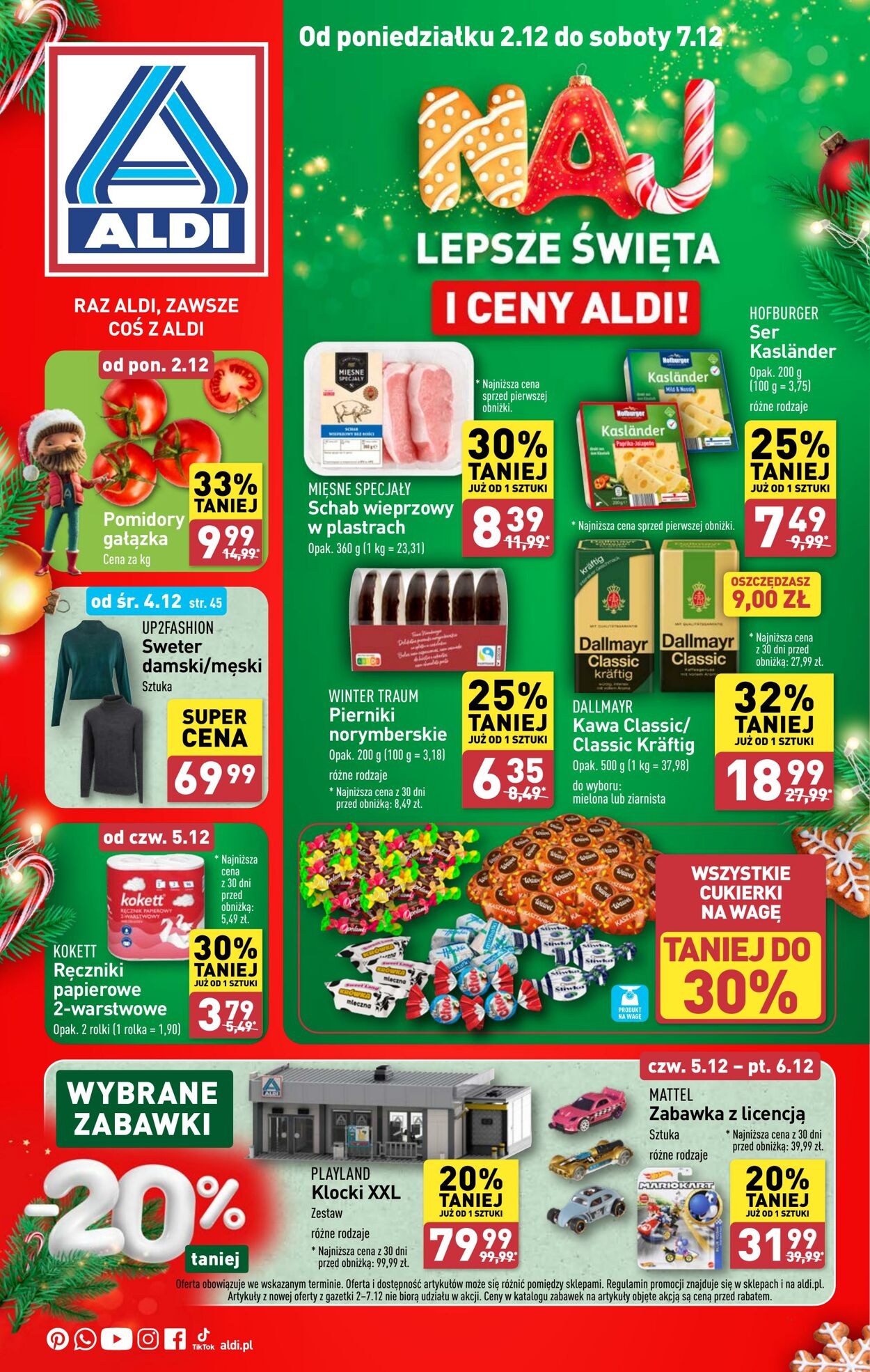 Gazetka Aldi - Aldi Gazetka Ważna od 2.12.2024 do 07.12.2024 2 gru, 2024 - 7 gru, 2024