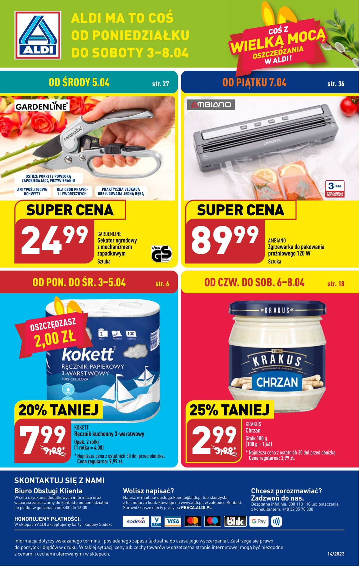 Gazetka Aldi 05.04.2023 - 07.04.2023