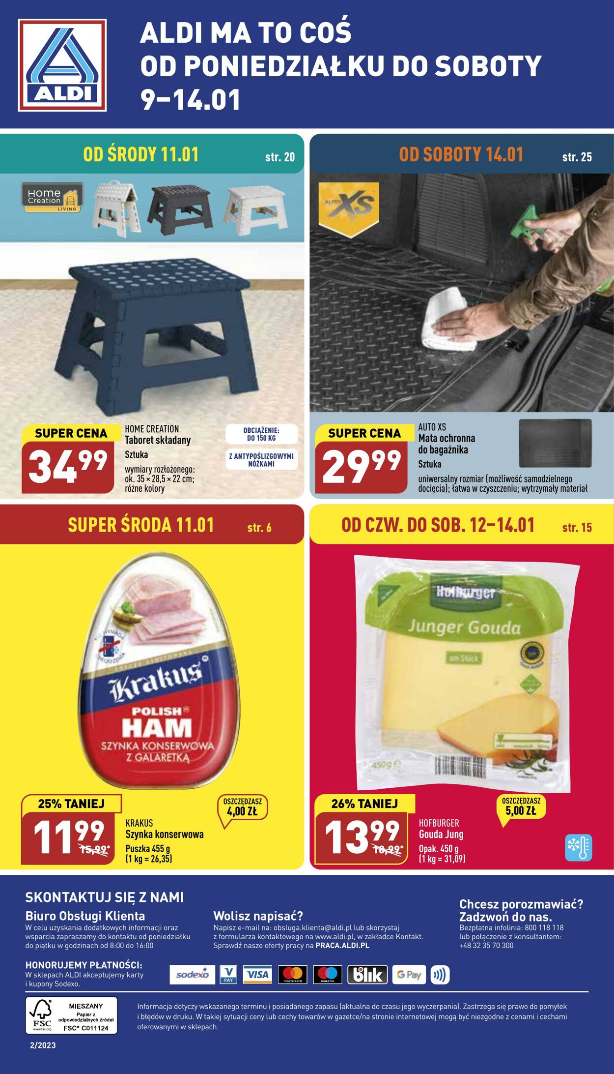 Gazetka Aldi 11.01.2023 - 14.01.2023