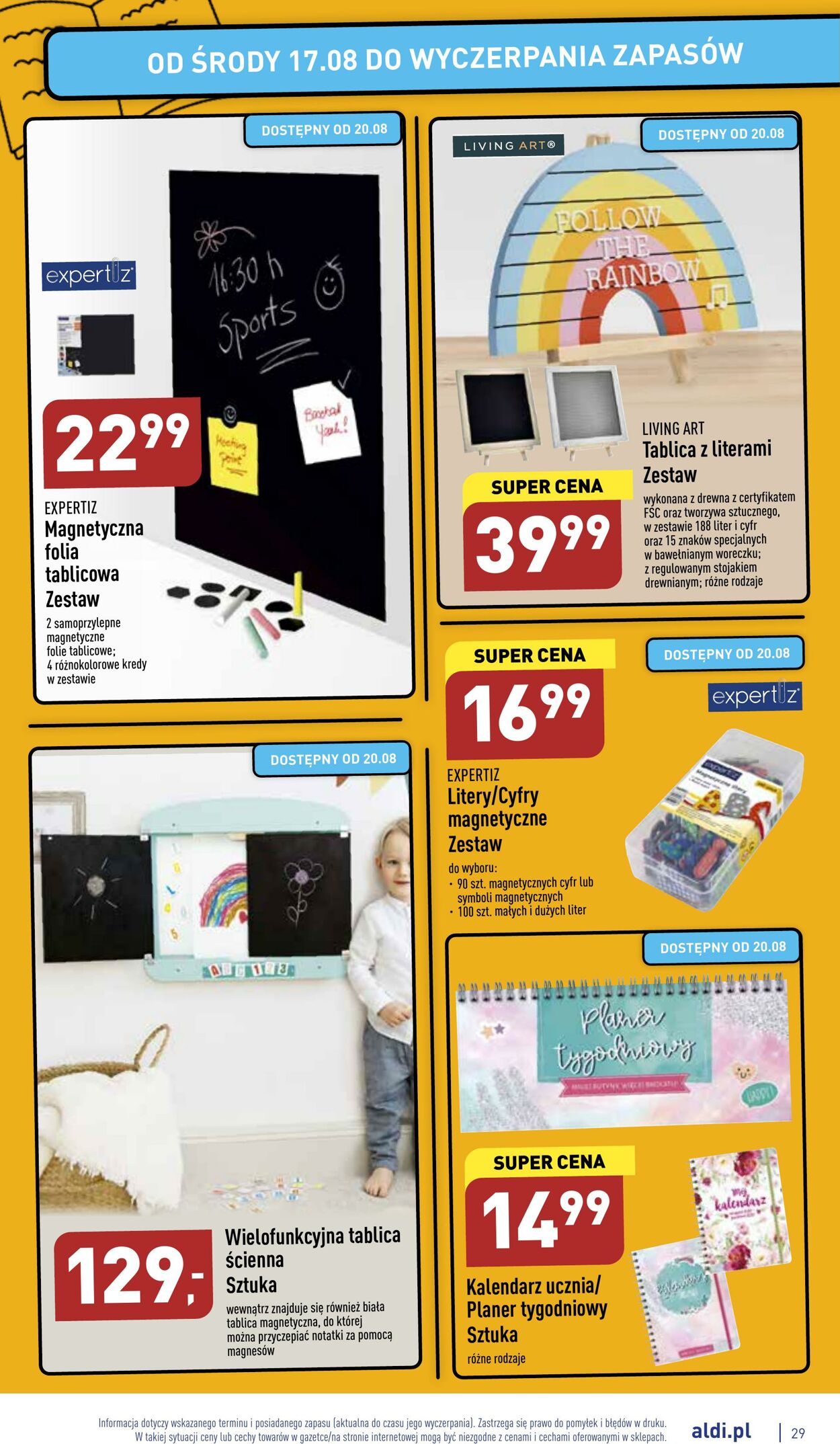 Gazetka Aldi 17.08.2022 - 31.08.2022