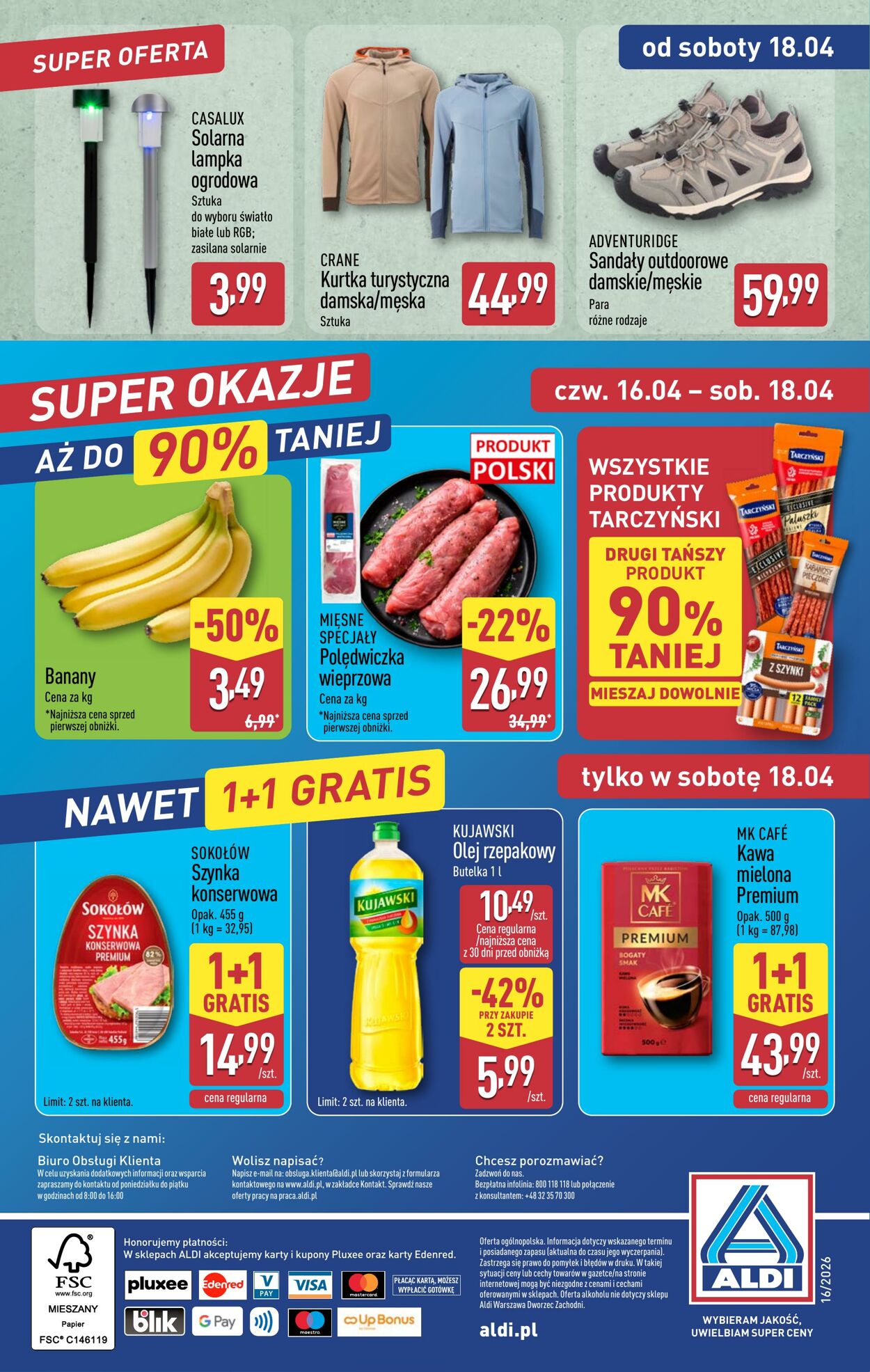 Gazetka Aldi 16.04.2026 - 18.04.2026