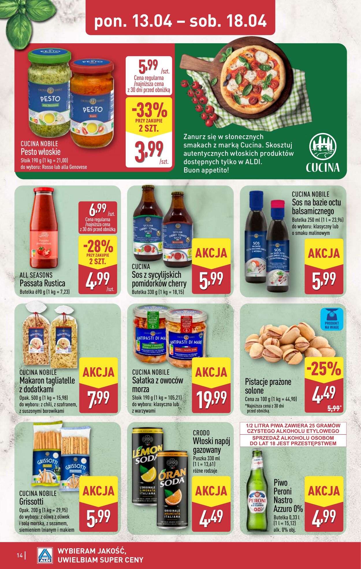 Gazetka Aldi 13.04.2026 - 18.04.2026