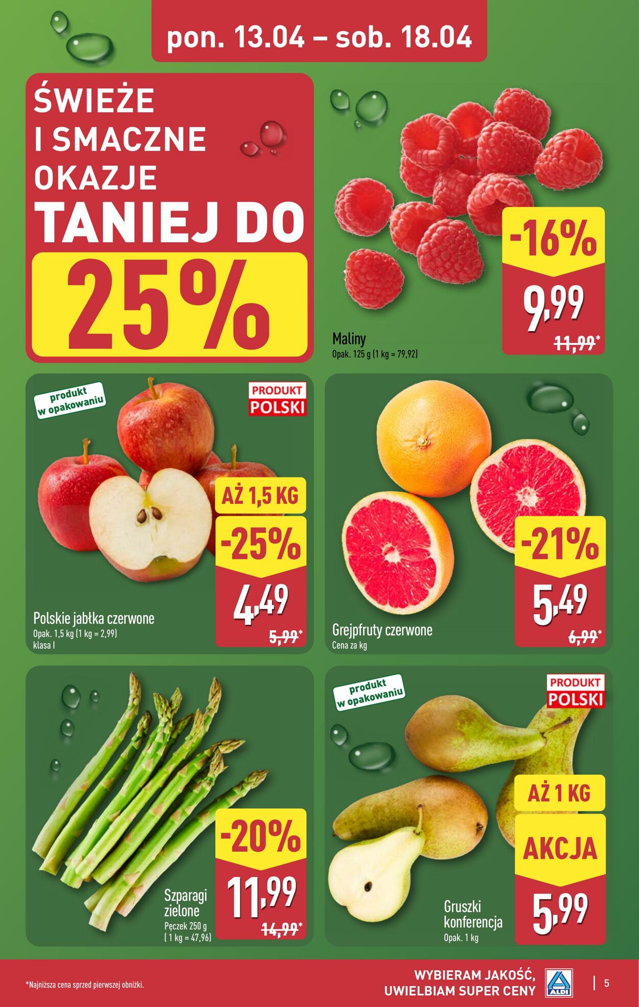 Gazetka Aldi 13.04.2026 - 18.04.2026