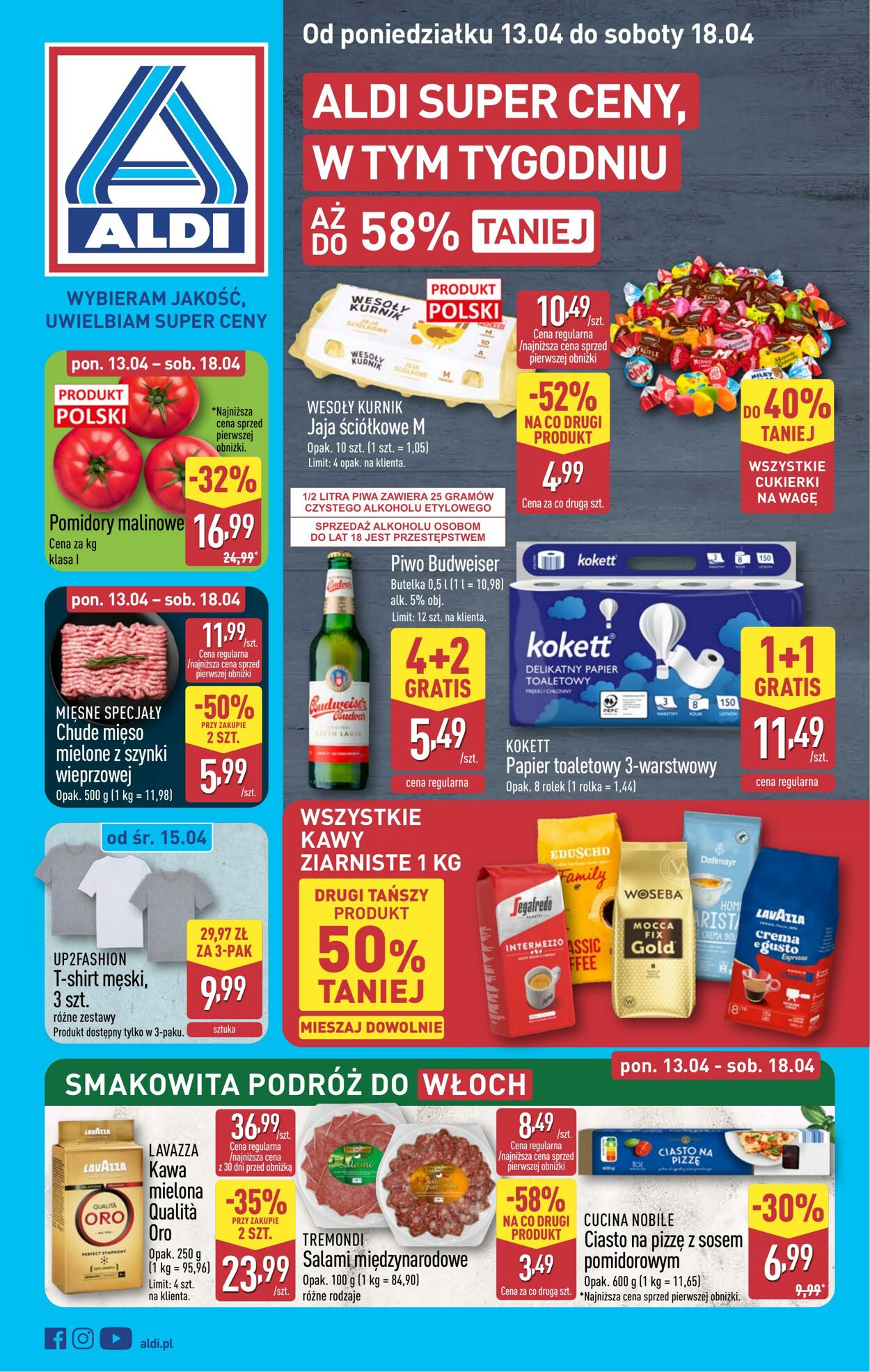 Gazetka Aldi 13.04.2026 - 18.04.2026