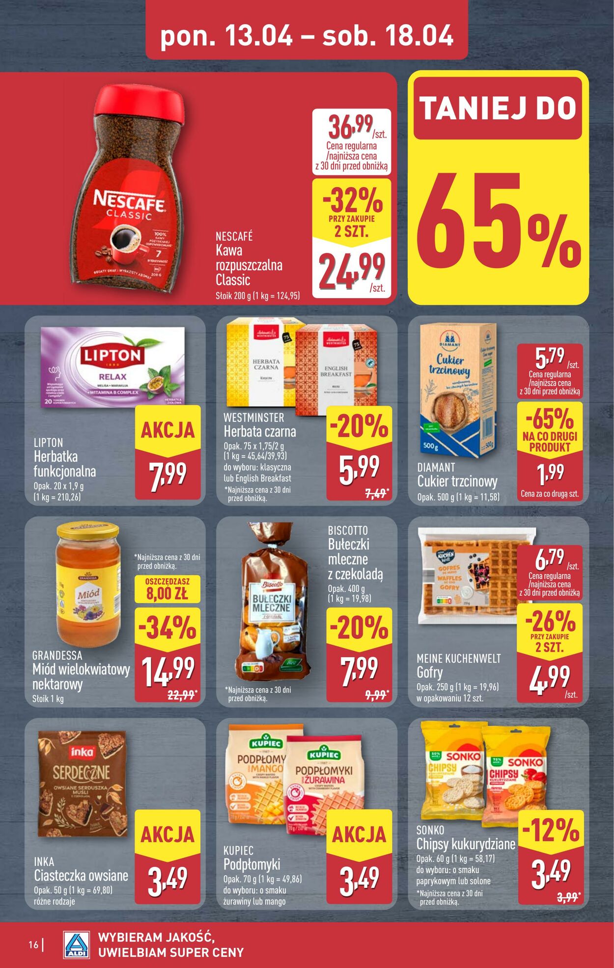 Gazetka Aldi 13.04.2026 - 18.04.2026