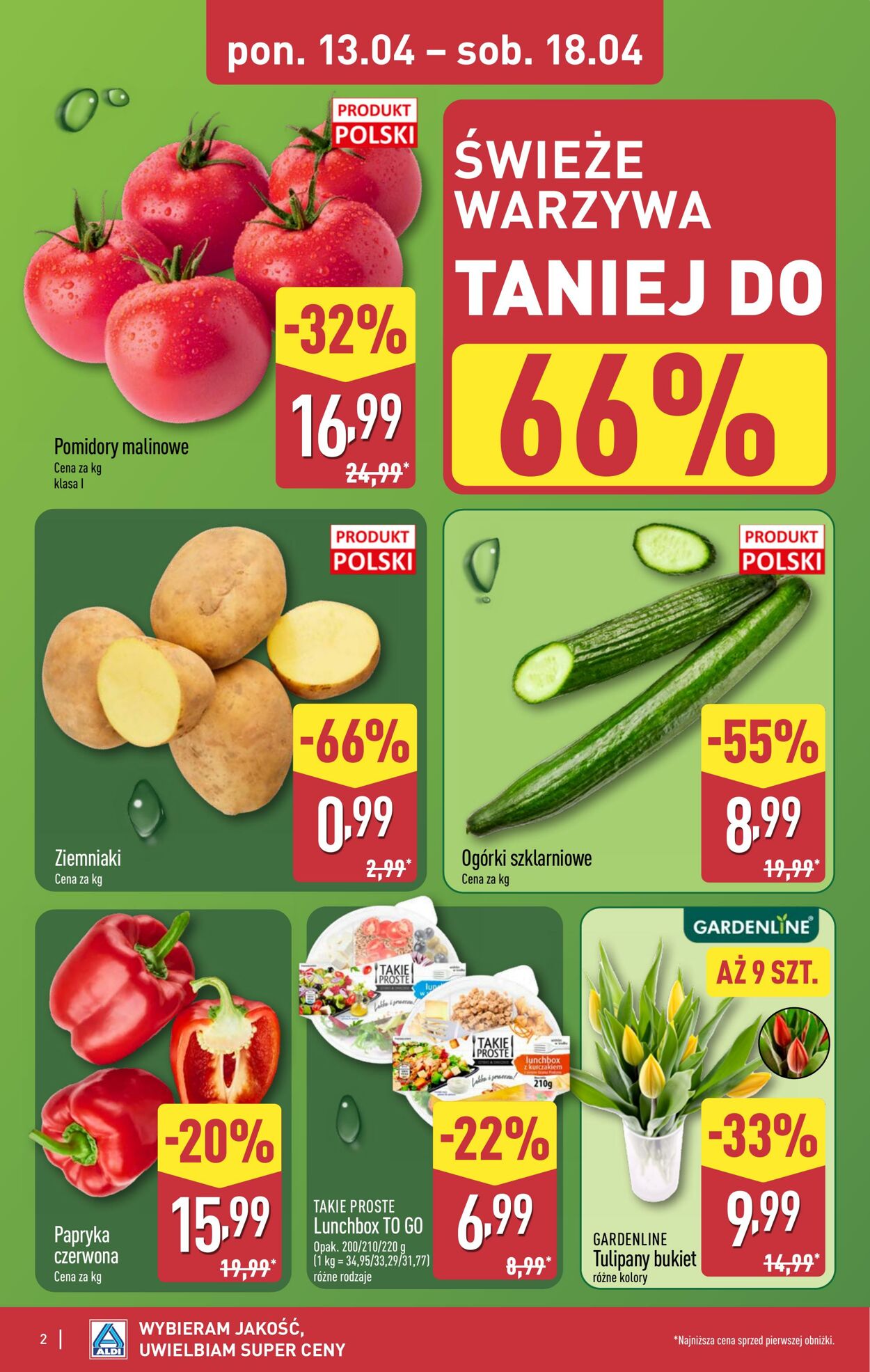 Gazetka Aldi 13.04.2026 - 18.04.2026