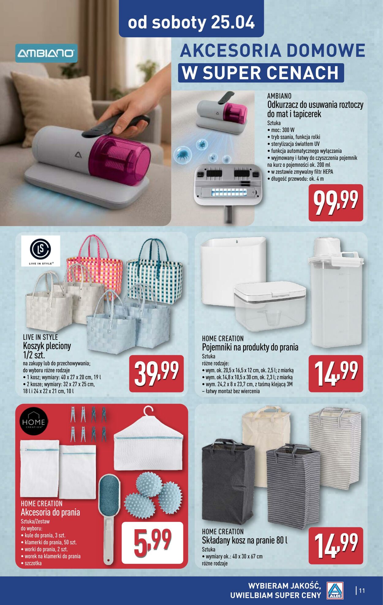 Gazetka Aldi 22.04.2026 - 25.04.2026
