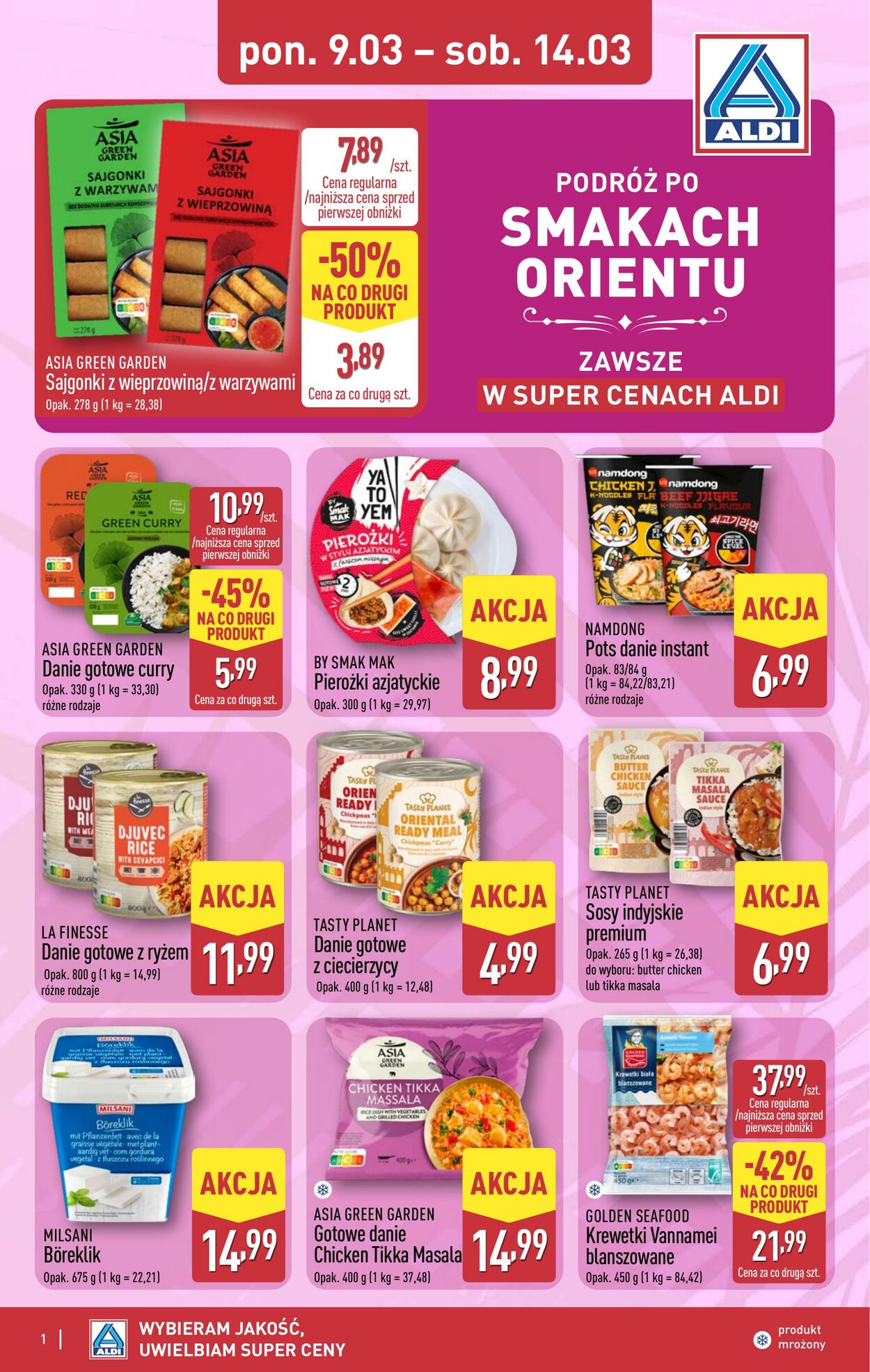 Gazetka Aldi 09.03.2026 - 14.03.2026