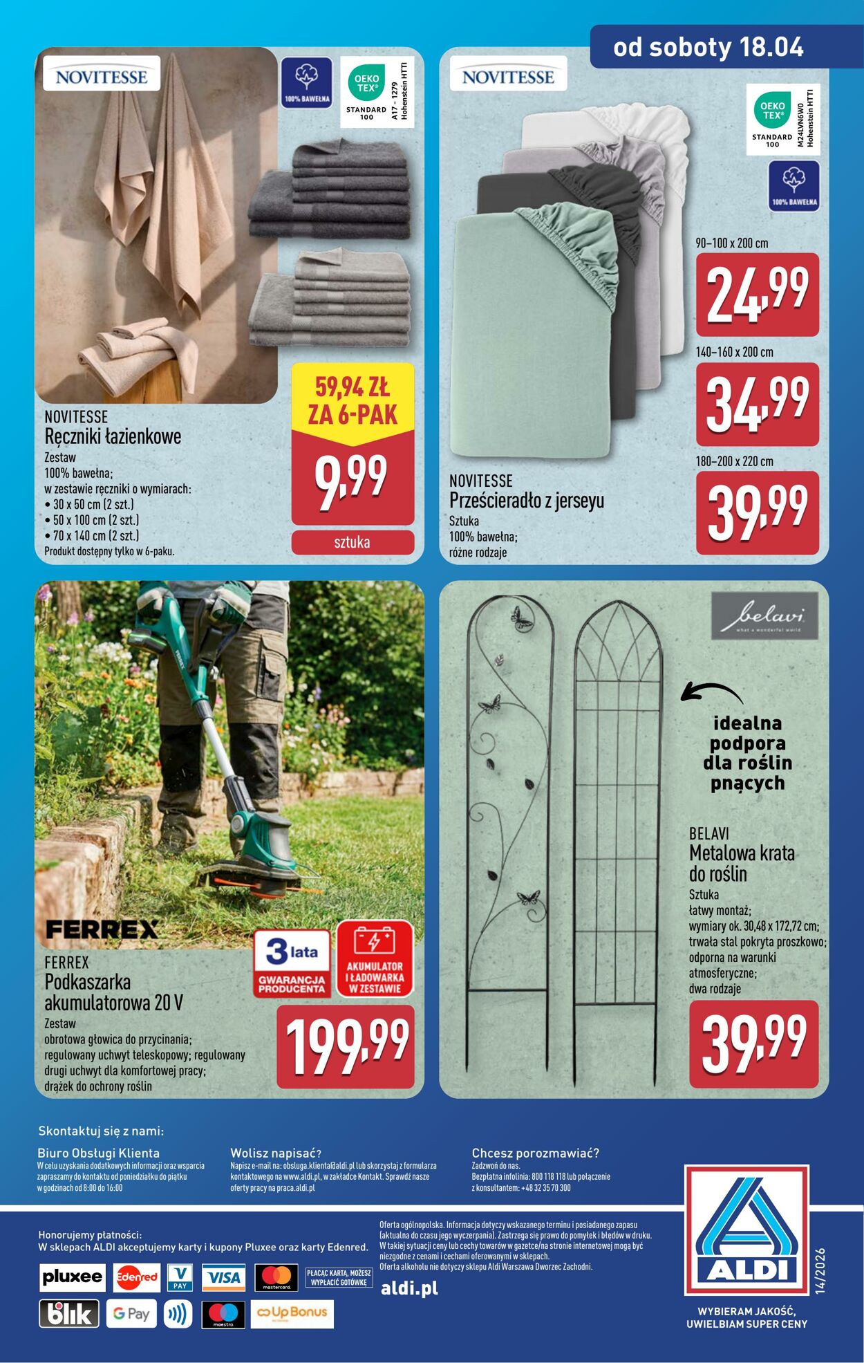 Gazetka Aldi 15.04.2026 - 18.04.2026