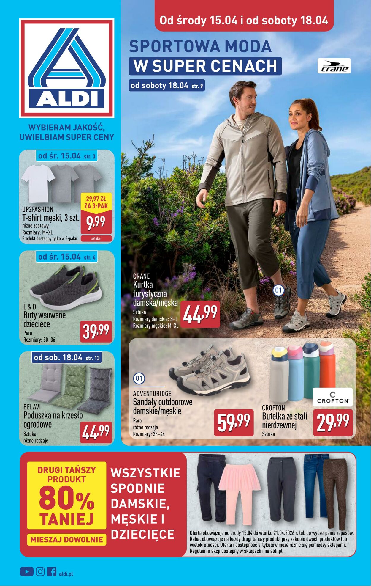 Gazetka Aldi 15.04.2026 - 18.04.2026