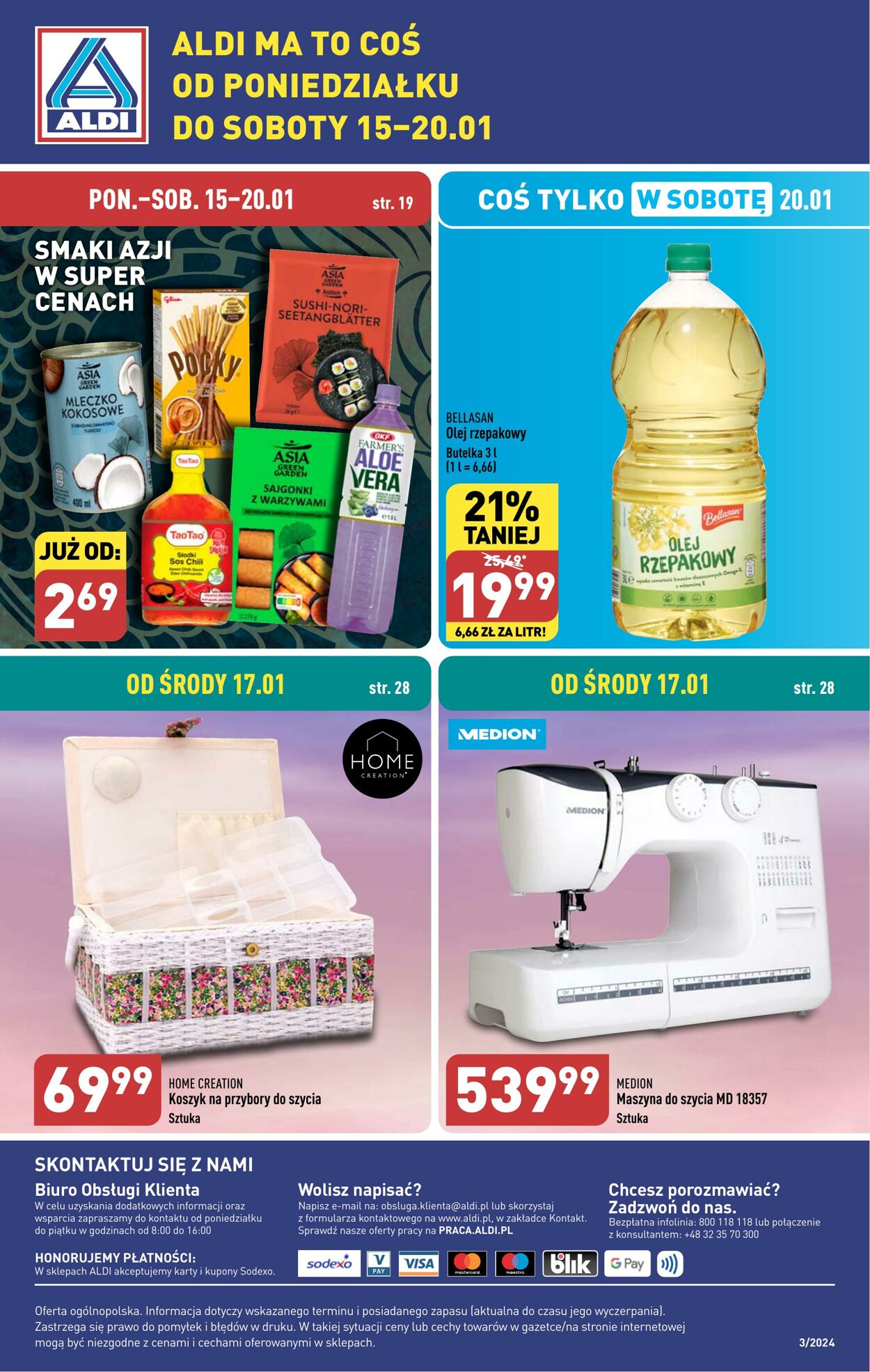 Gazetka Aldi 15.01.2024 - 20.01.2024