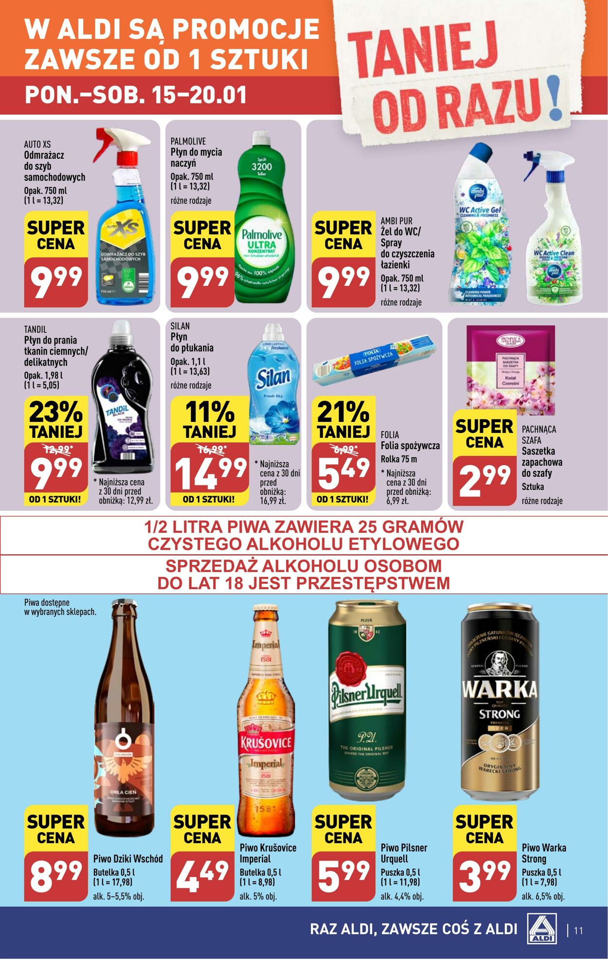 Gazetka Aldi 15.01.2024 - 20.01.2024