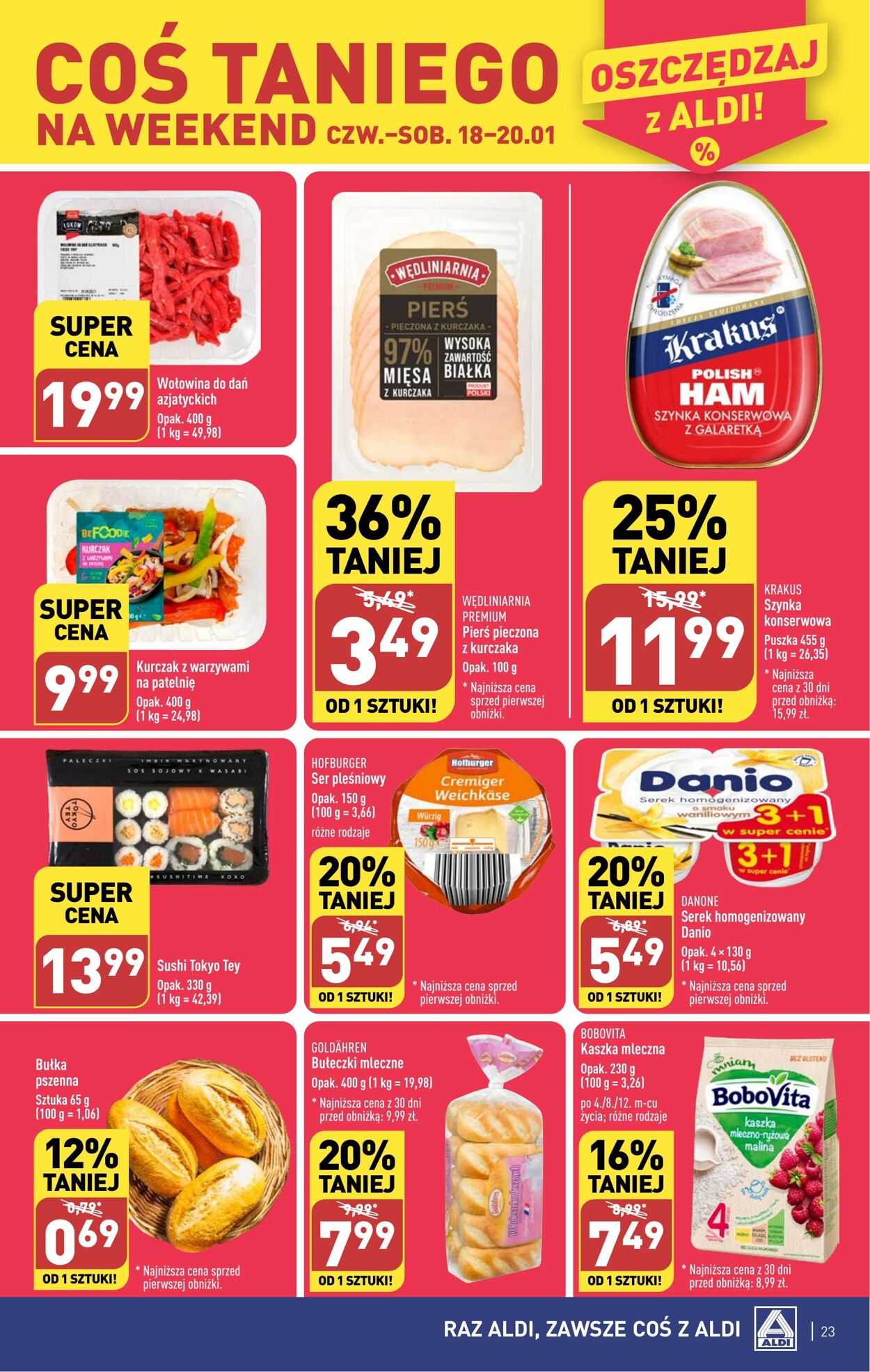 Gazetka Aldi 15.01.2024 - 20.01.2024