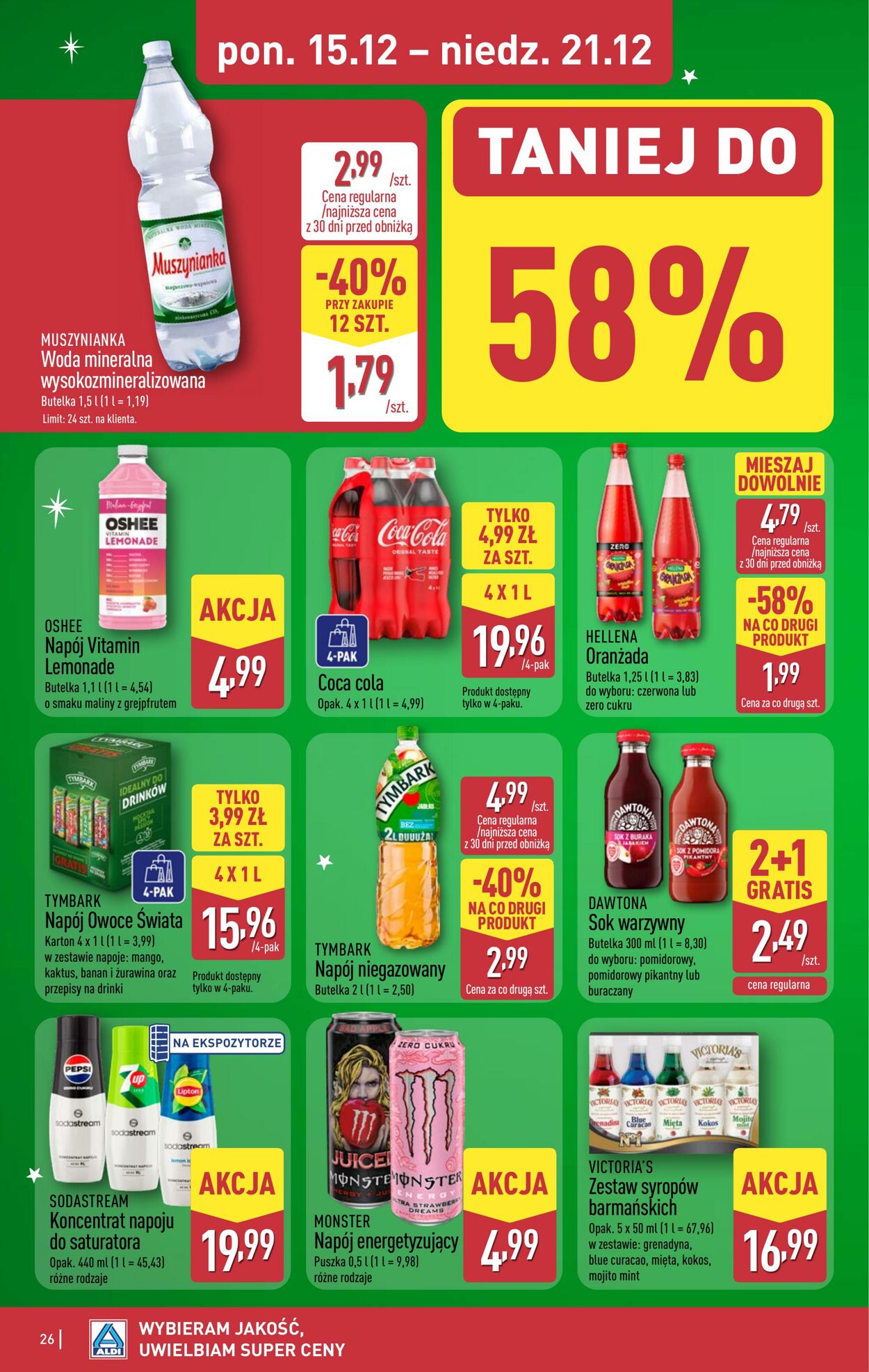Gazetka Aldi 15.12.2025 - 21.12.2025