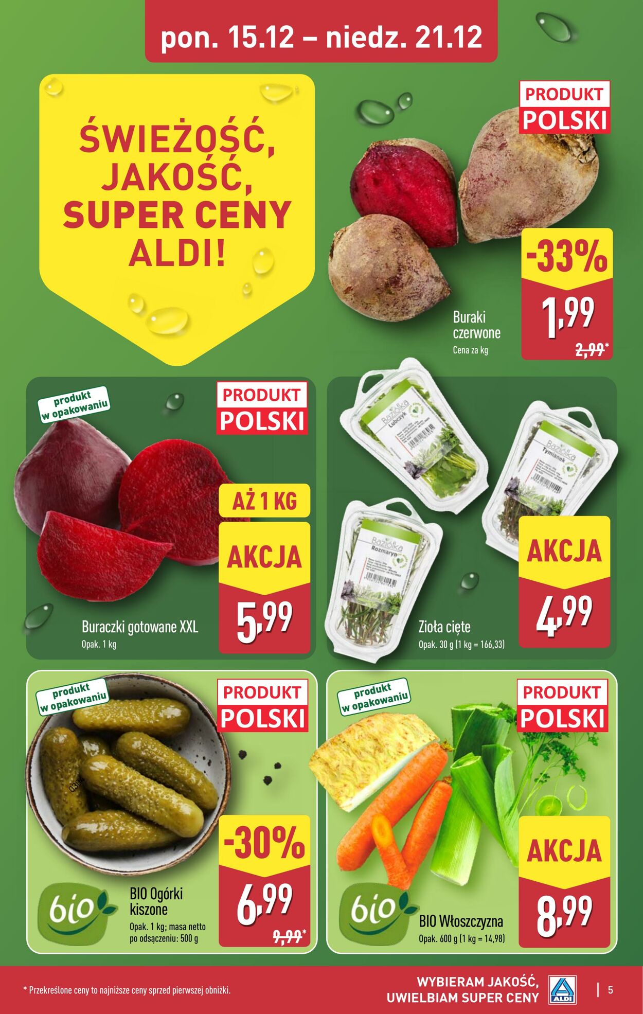Gazetka Aldi 15.12.2025 - 21.12.2025