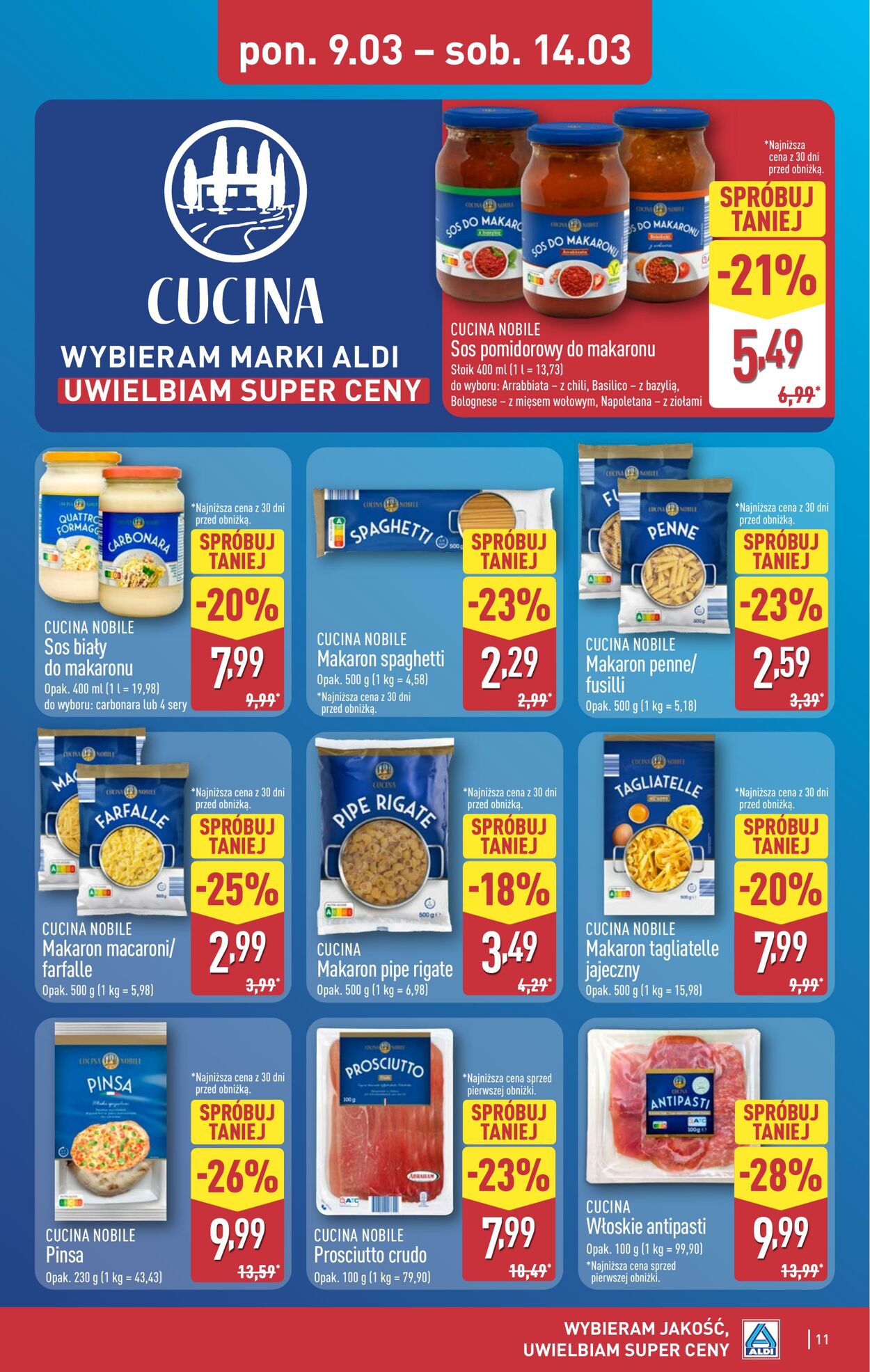 Gazetka Aldi 09.03.2026 - 14.03.2026