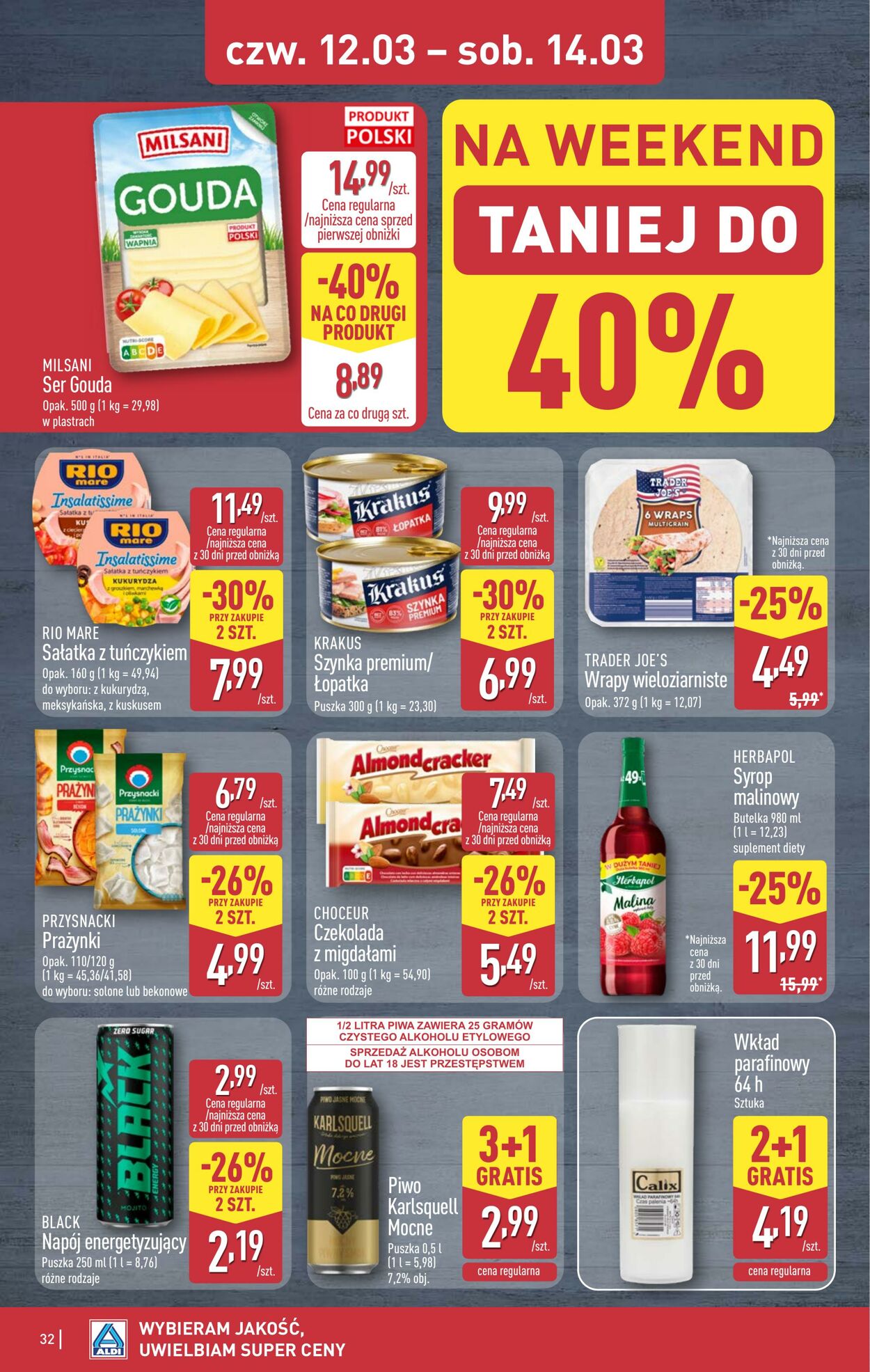 Gazetka Aldi 09.03.2026 - 14.03.2026