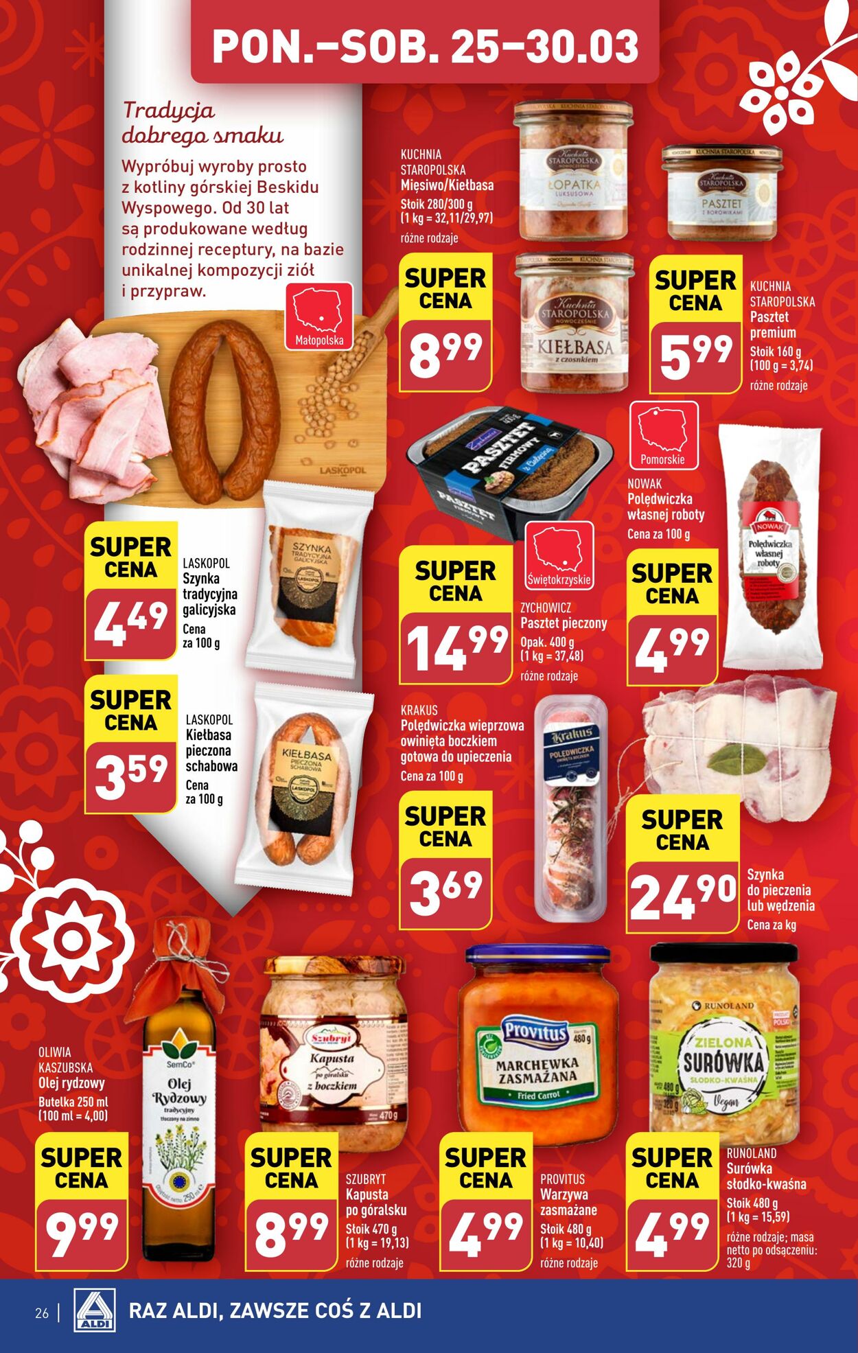 Gazetka Aldi 25.03.2024 - 30.03.2024