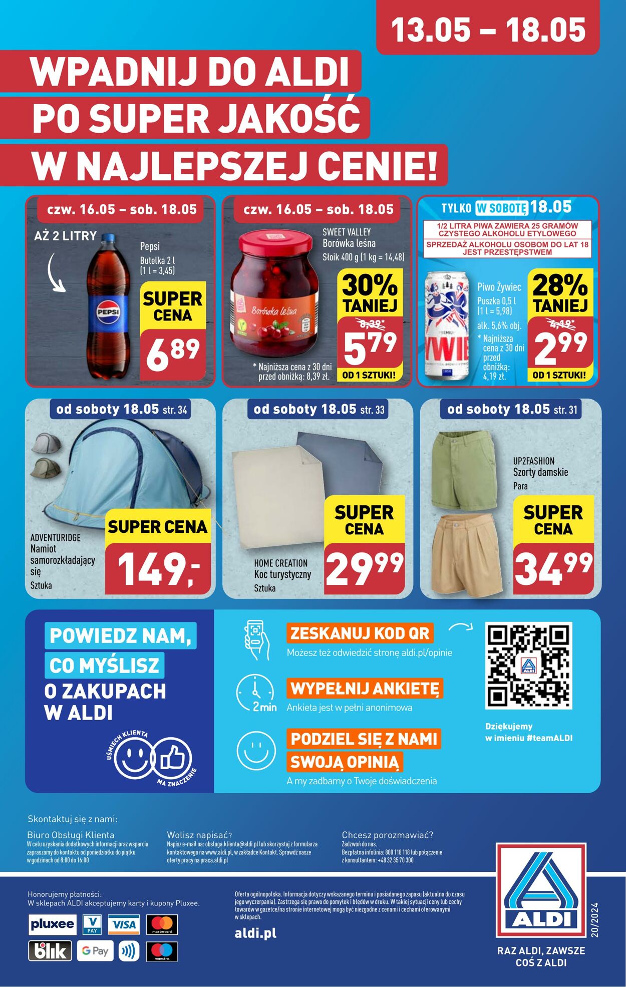 Gazetka Aldi 13.05.2024 - 18.05.2024