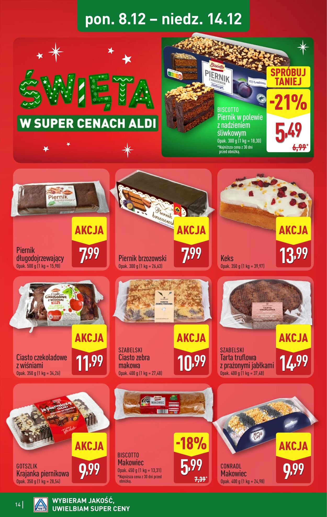 Gazetka Aldi 08.12.2025 - 14.12.2025
