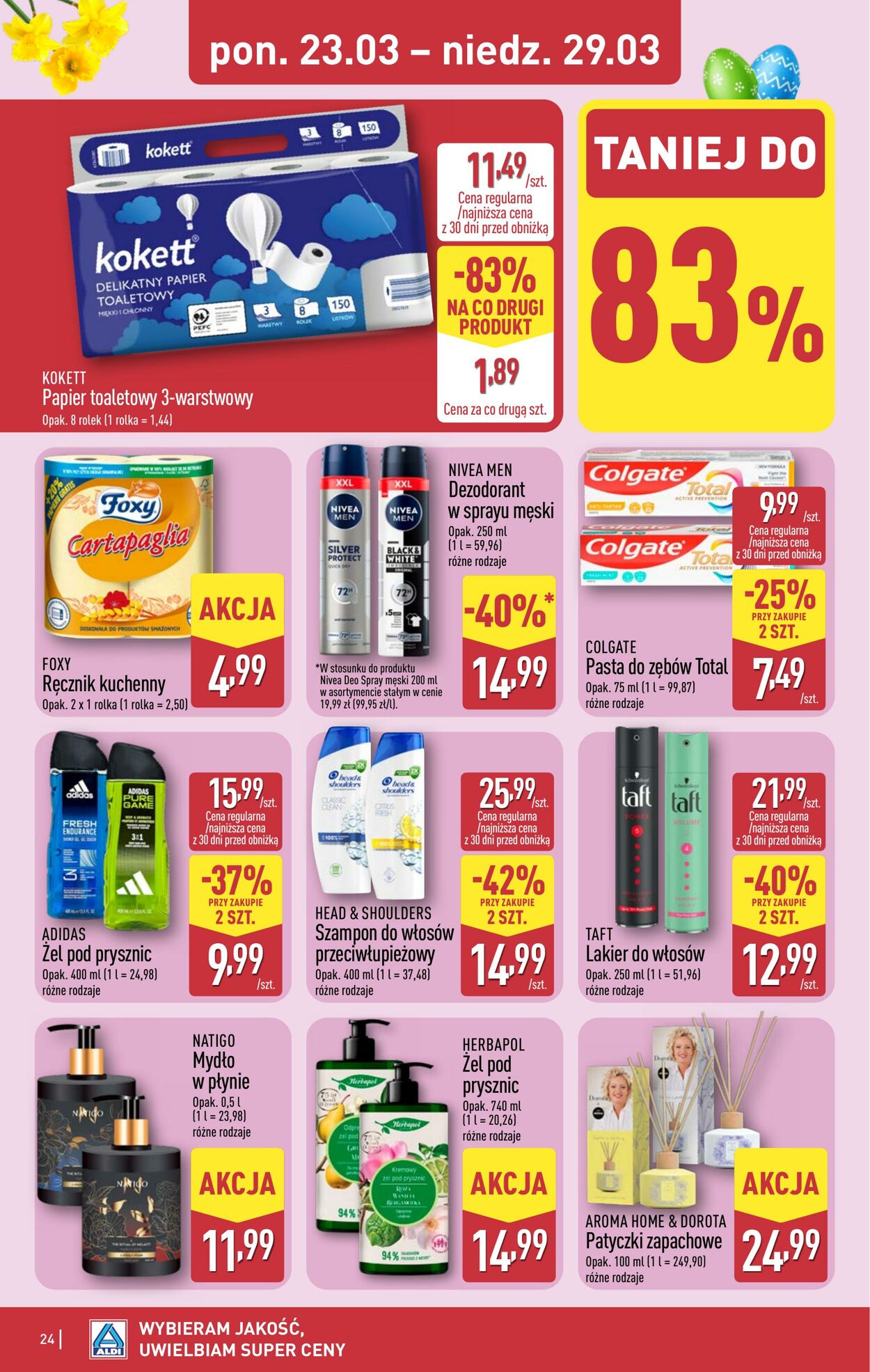 Gazetka Aldi 23.03.2026 - 29.03.2026