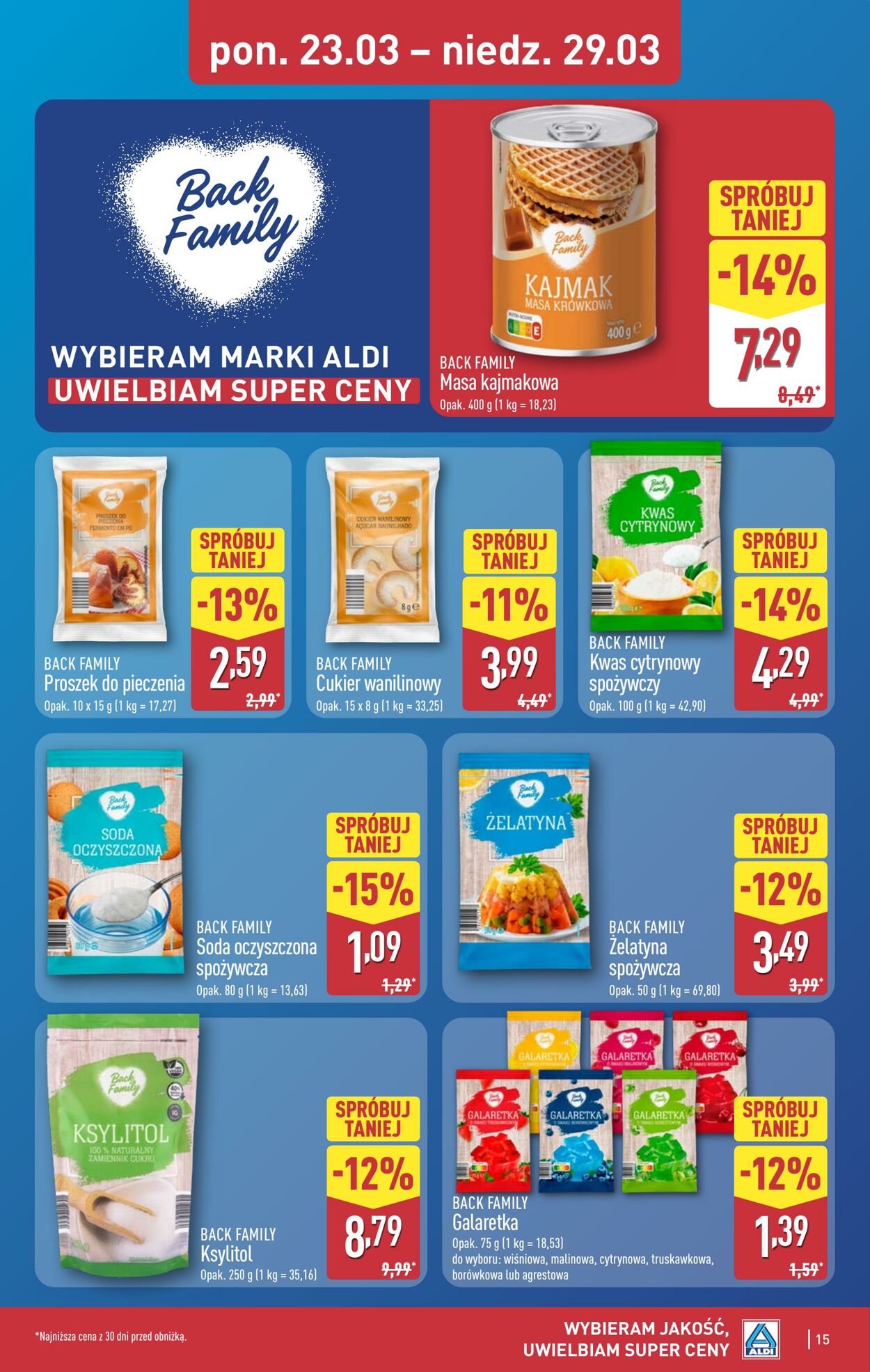 Gazetka Aldi 23.03.2026 - 29.03.2026