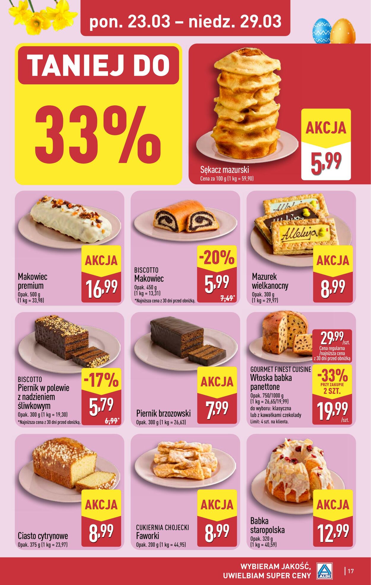 Gazetka Aldi 23.03.2026 - 29.03.2026