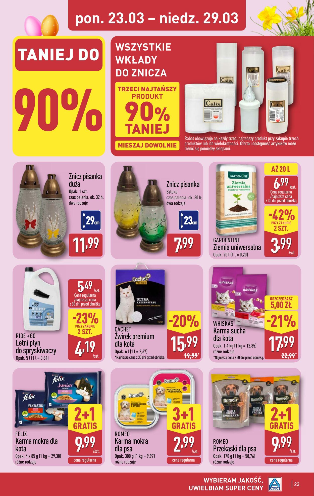 Gazetka Aldi 23.03.2026 - 29.03.2026